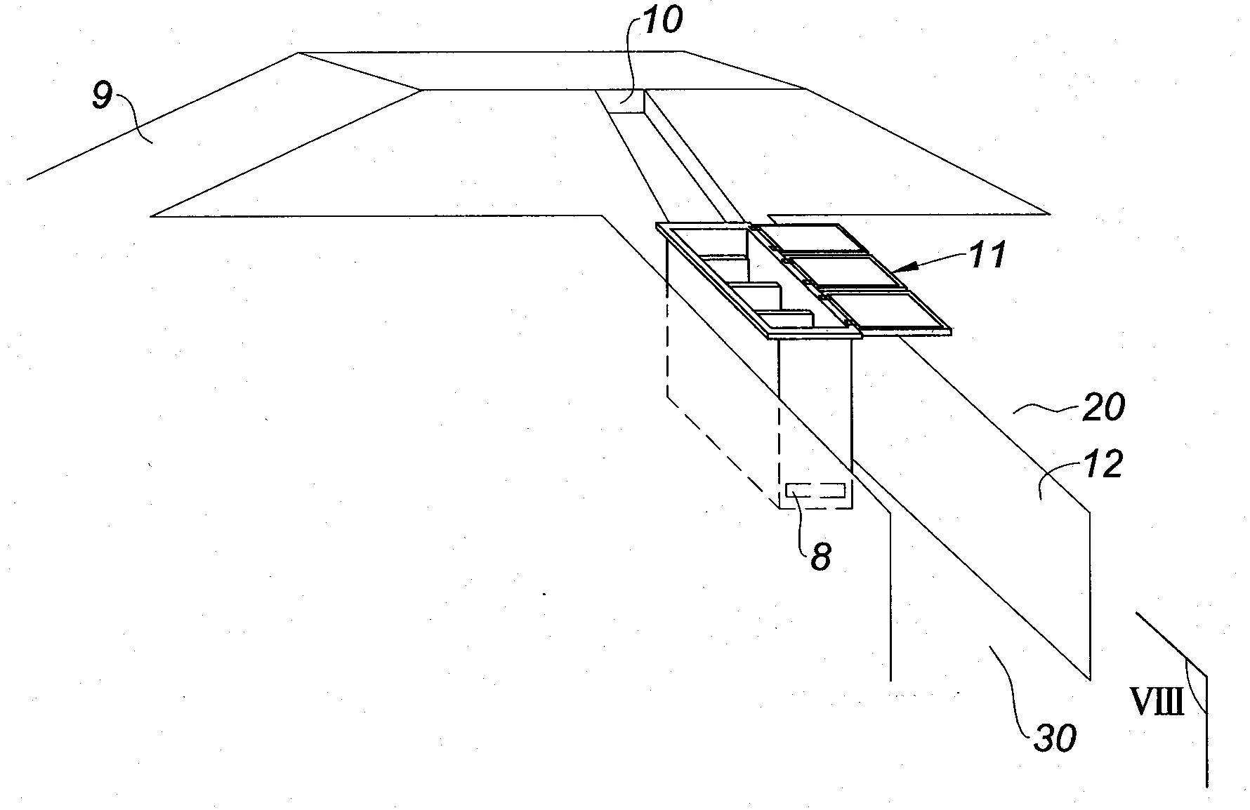 Dispositif de filtration gravitaire des eaux de ruissellement
