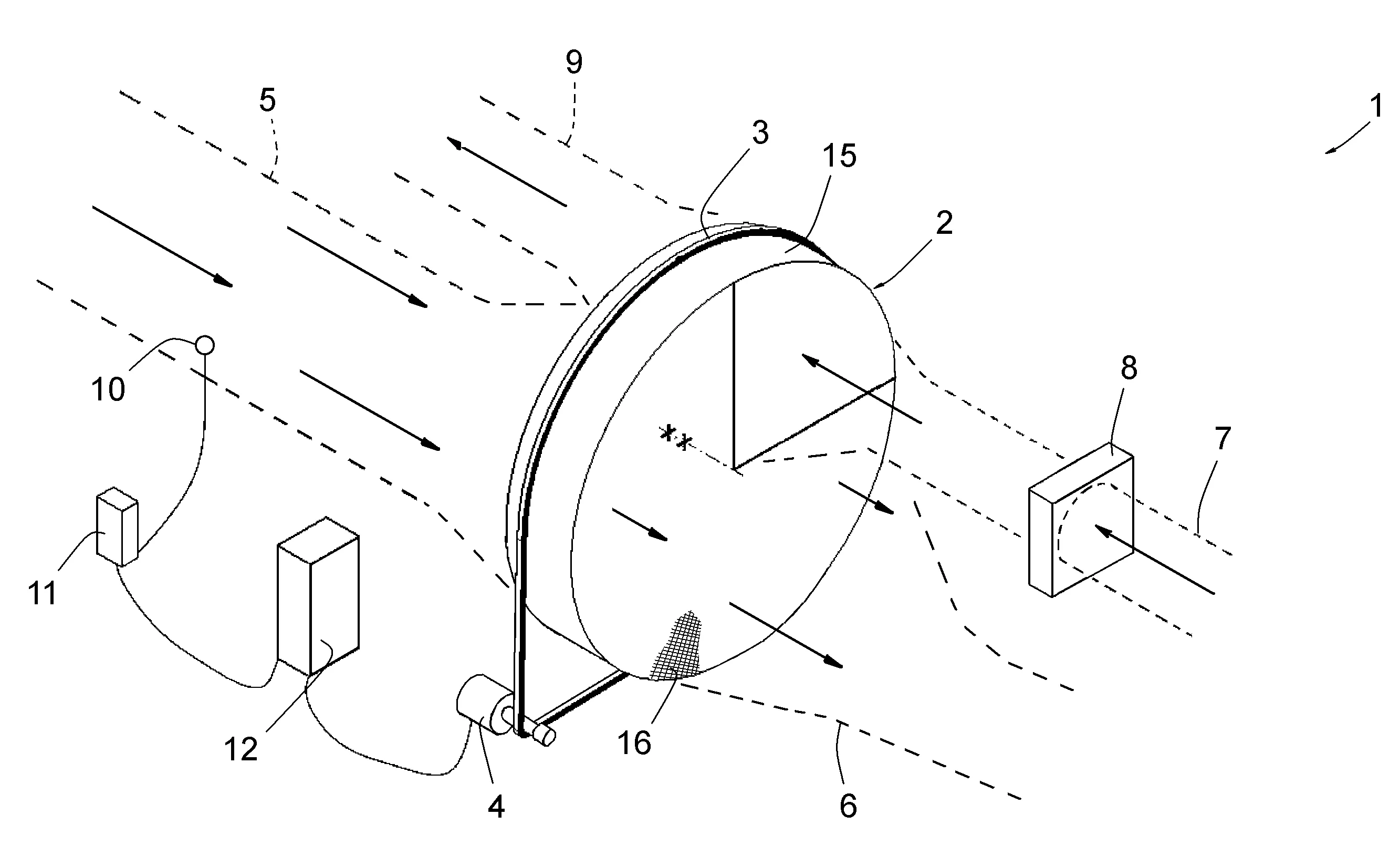 Appareil de deshumidification d'air