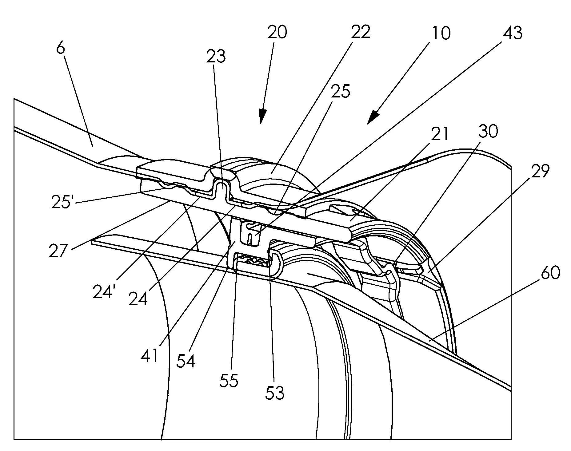 Dispositif bidirectionnel de changement d'un gant de manipulation et procede de remplacement de ce gant par translation