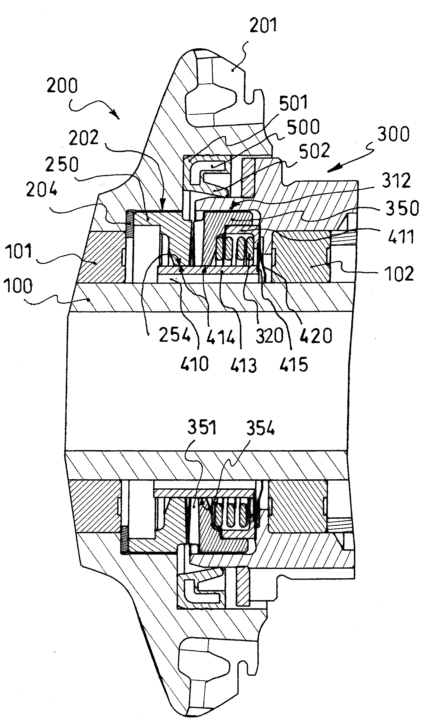 Moyeu a roue libre avec dispositif de reduction de bruit