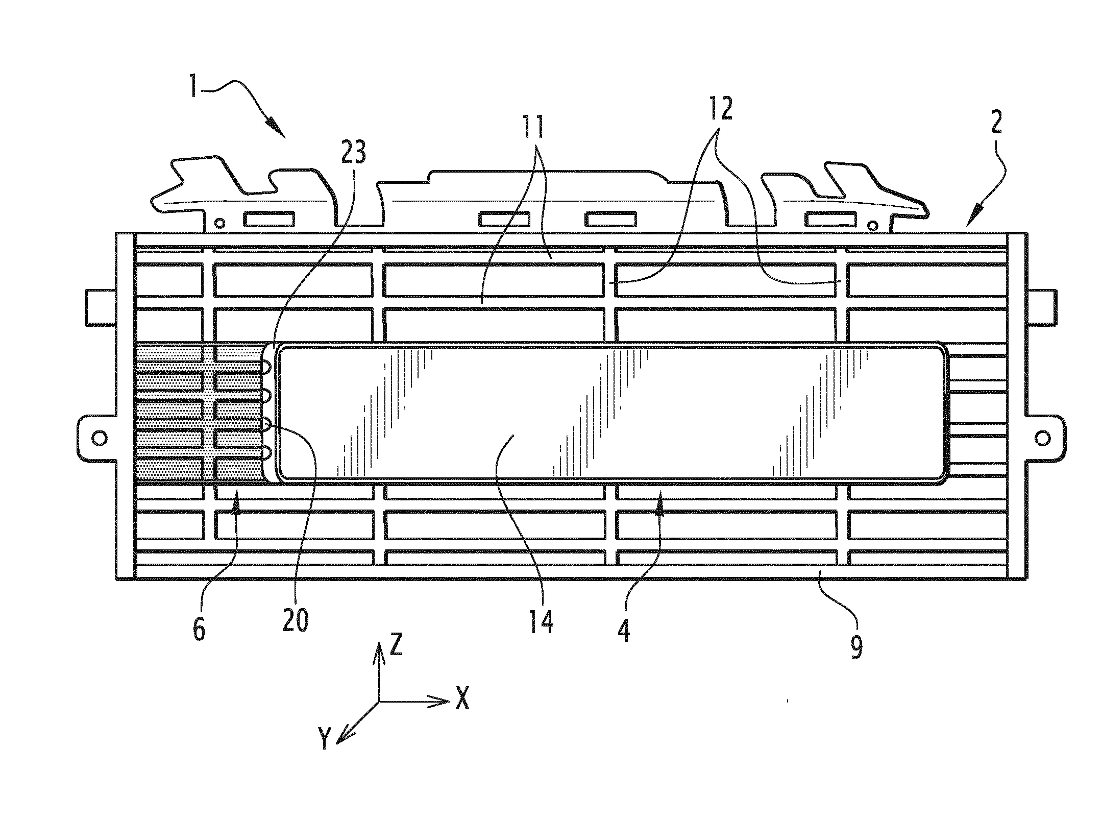 Ensemble d'habillage exterieur de vehicule automobile et procede d'utilisation associe