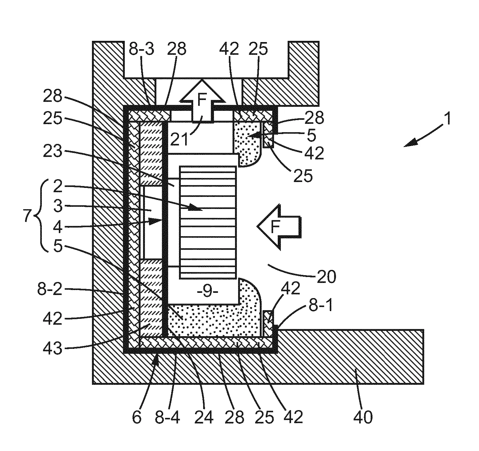 Module de ventilation d'un systeme de ventilation pour habitation