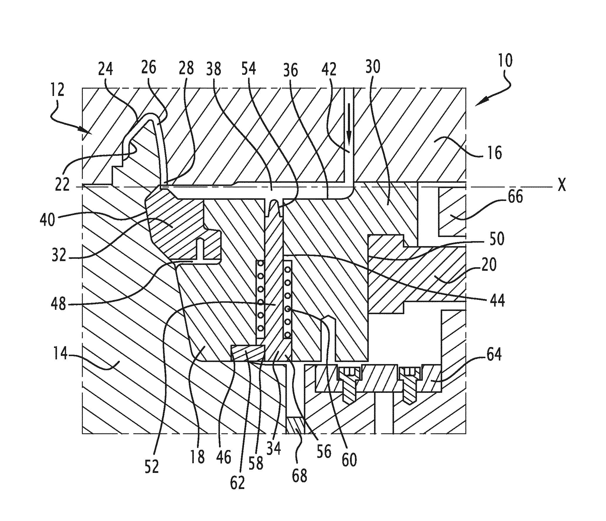 Procede de fabrication d'une piece plastique, et dispositif associe