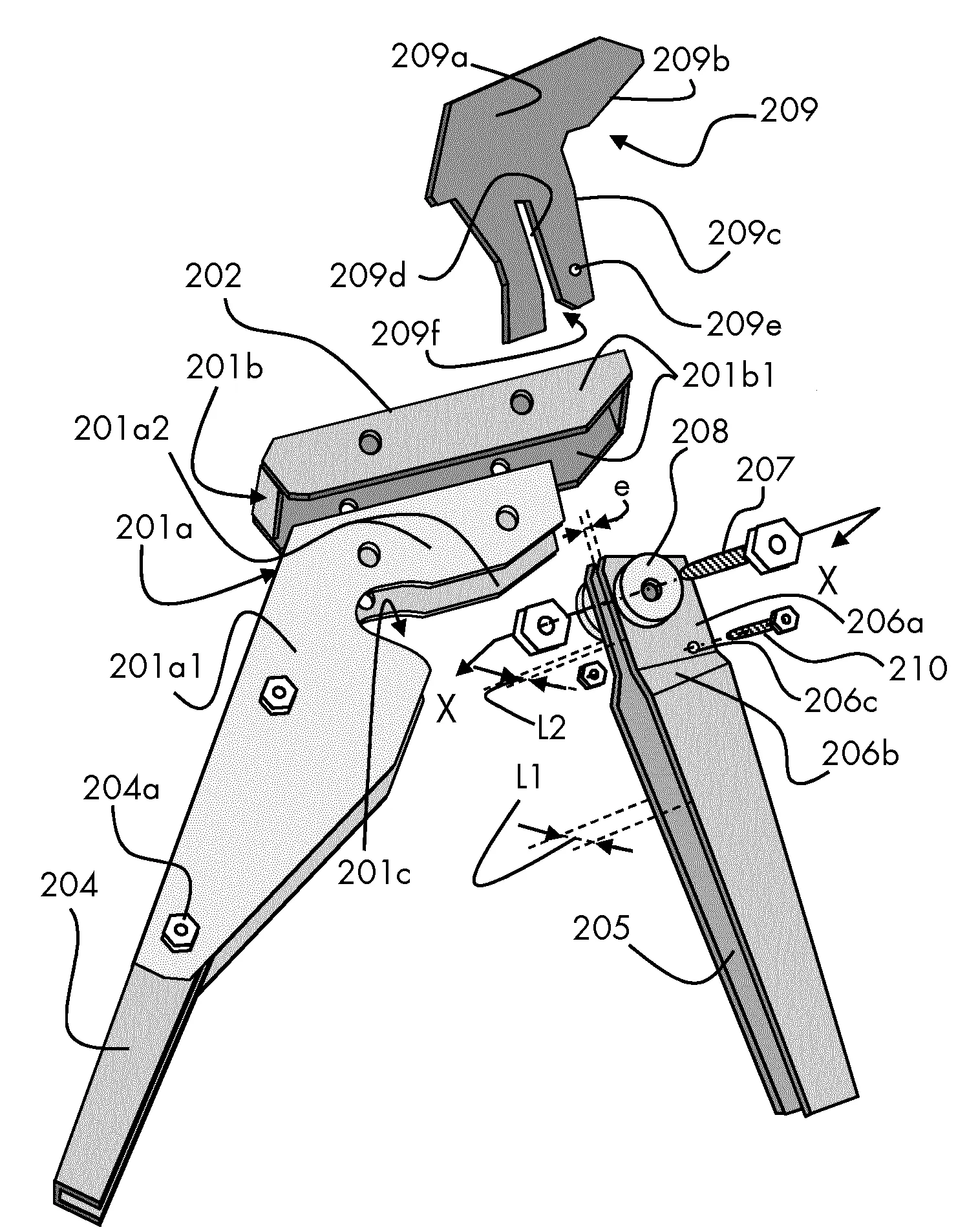 Outil de decoupe a lame demontable, lame et procede de changement de lame pour un tel outil.