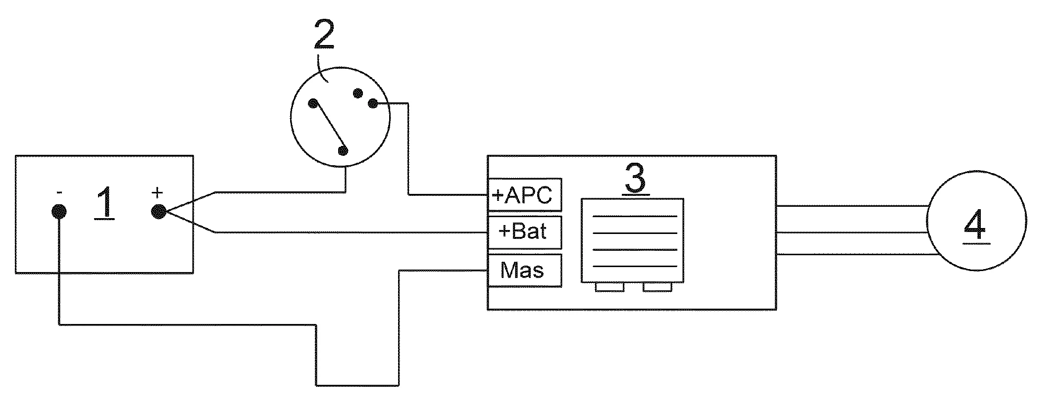 Procede de controle d’un ensemble batterie et alternateur pour un moteur de vehicule automobile