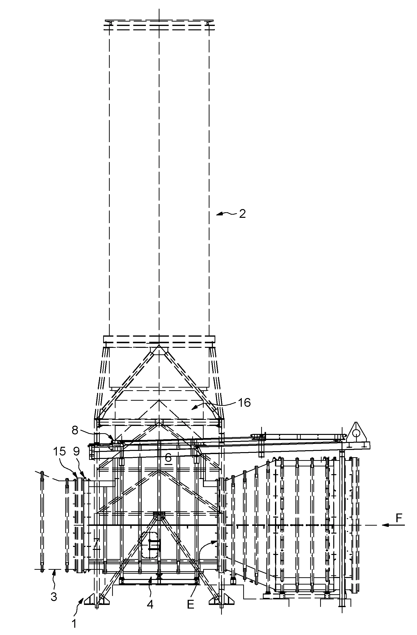 Systeme d'echappement pour turbine a gaz et procede de commande d'un tel systeme