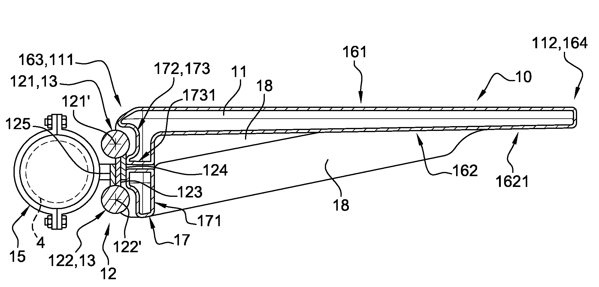 Portillon destine a equiper un passage d'homme au sein d'une structure pour la canalisation et la manipulation d'animaux d'elevage