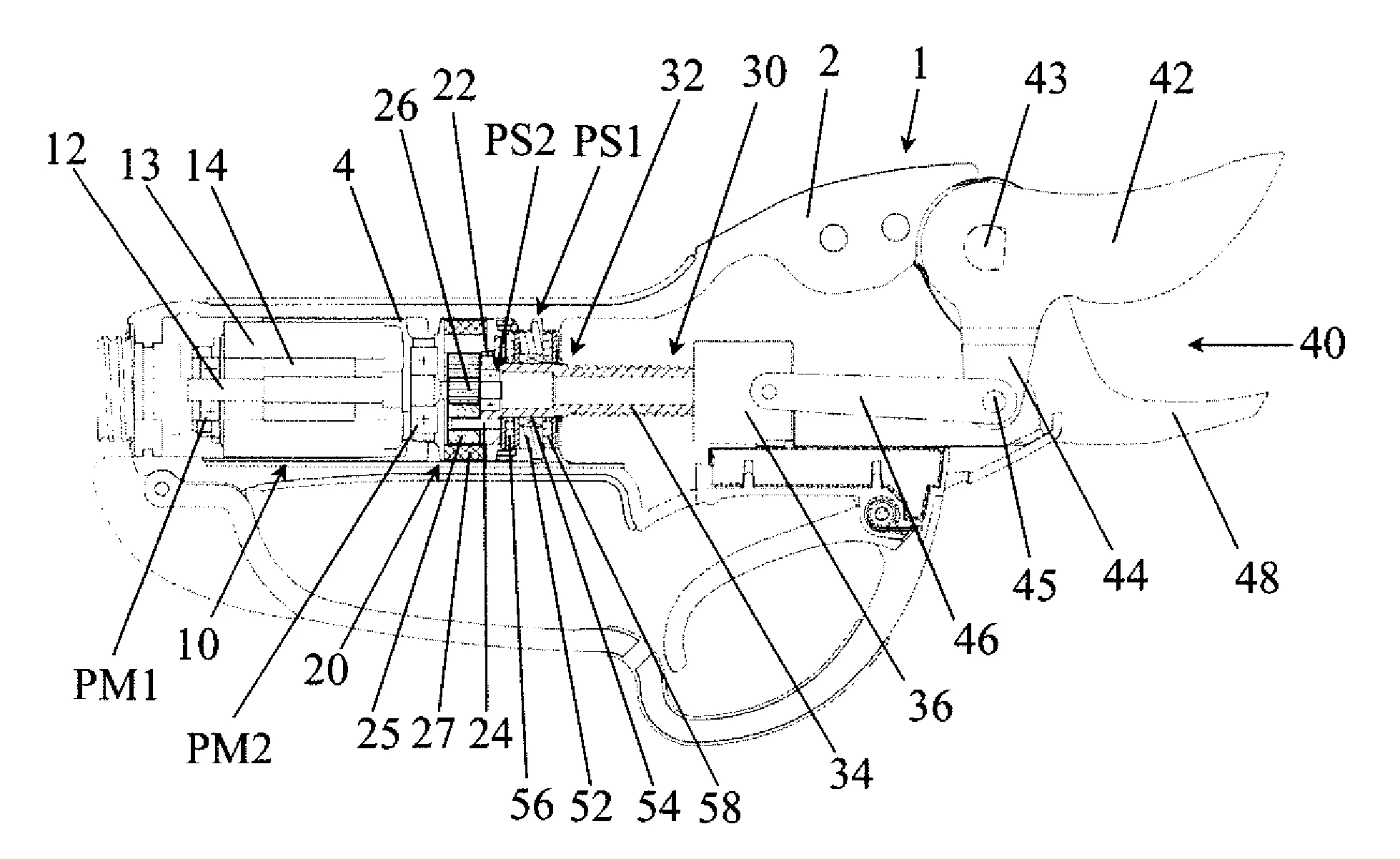 Outil electroportatif a reducteur epicycloidal