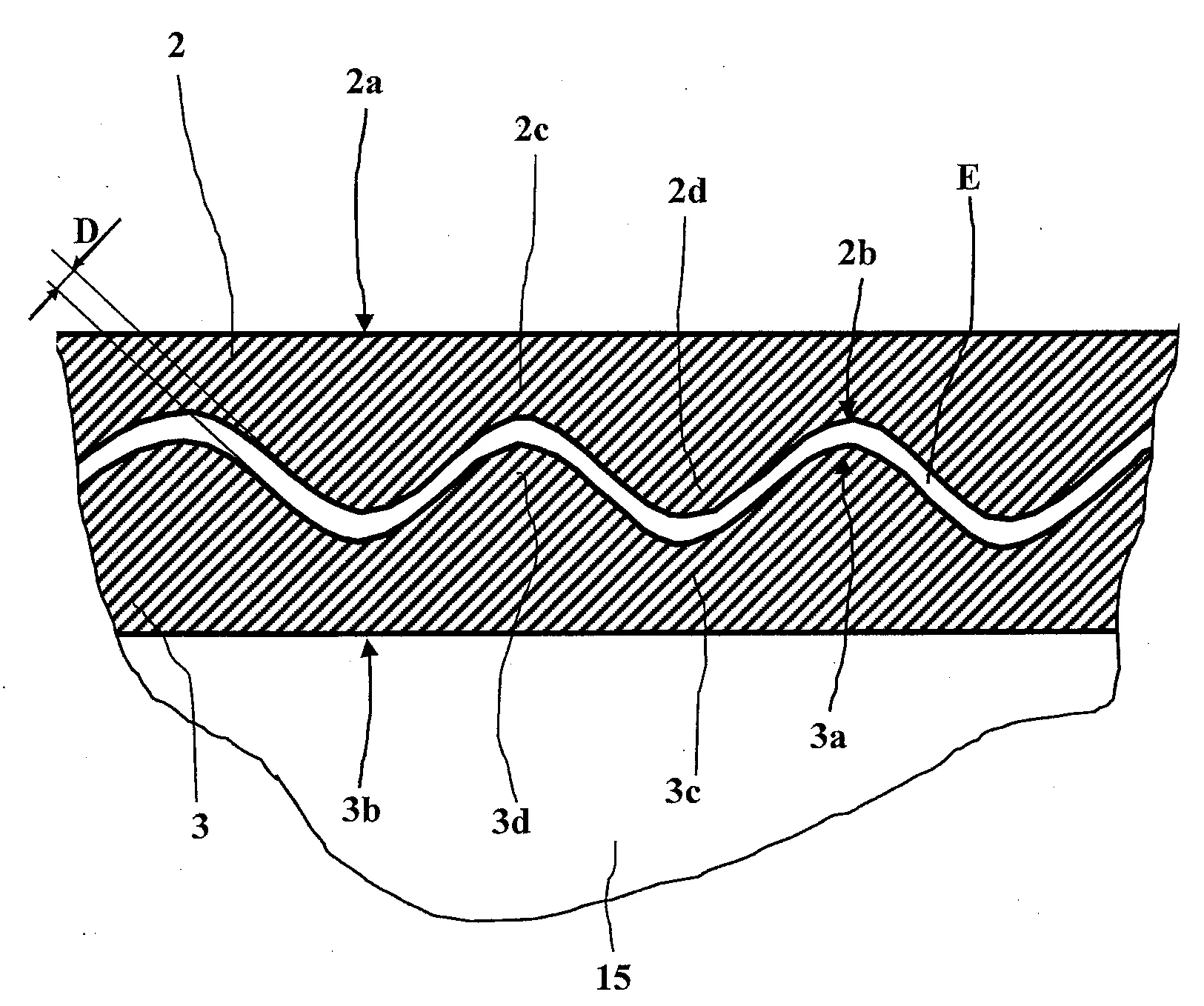 Enveloppe de tete militaire et procede de fabrication d'une telle tete militaire