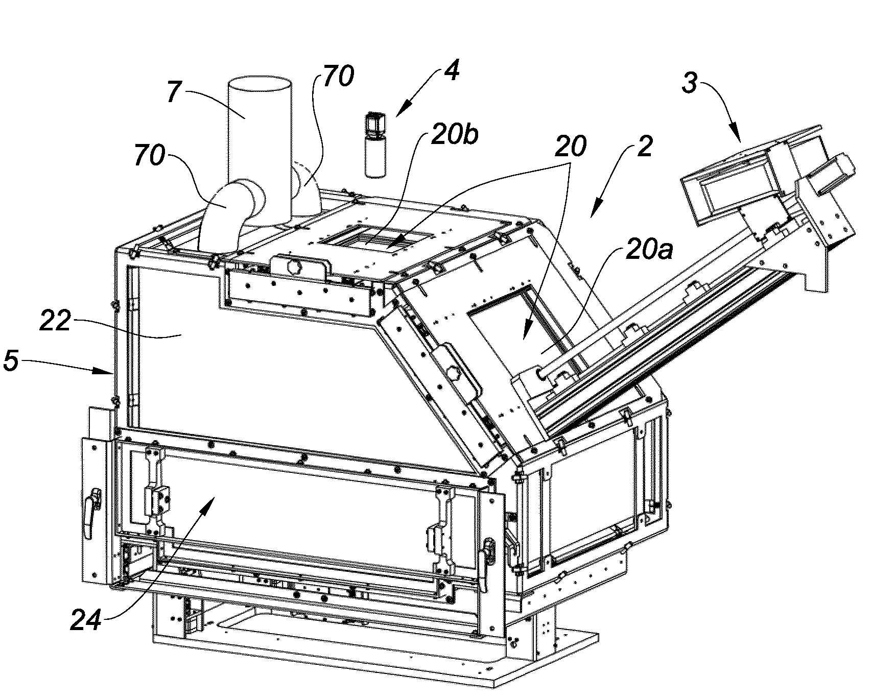 Dispositif de mesure de topographie d'une surface d'un systeme.