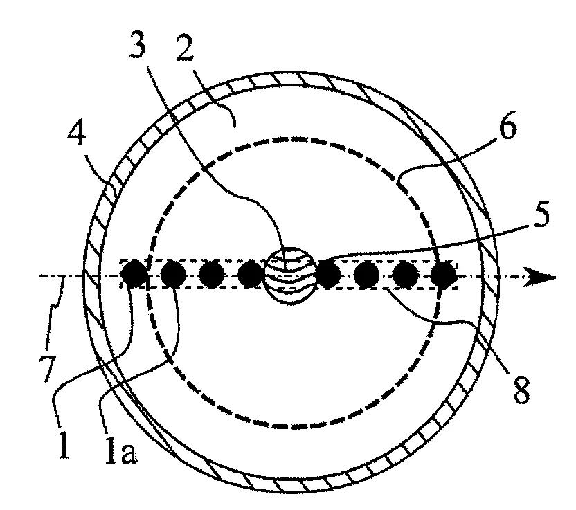 Procede de detection d'une presence ou d'une absence d'au moins une premiere zone d'inhibition