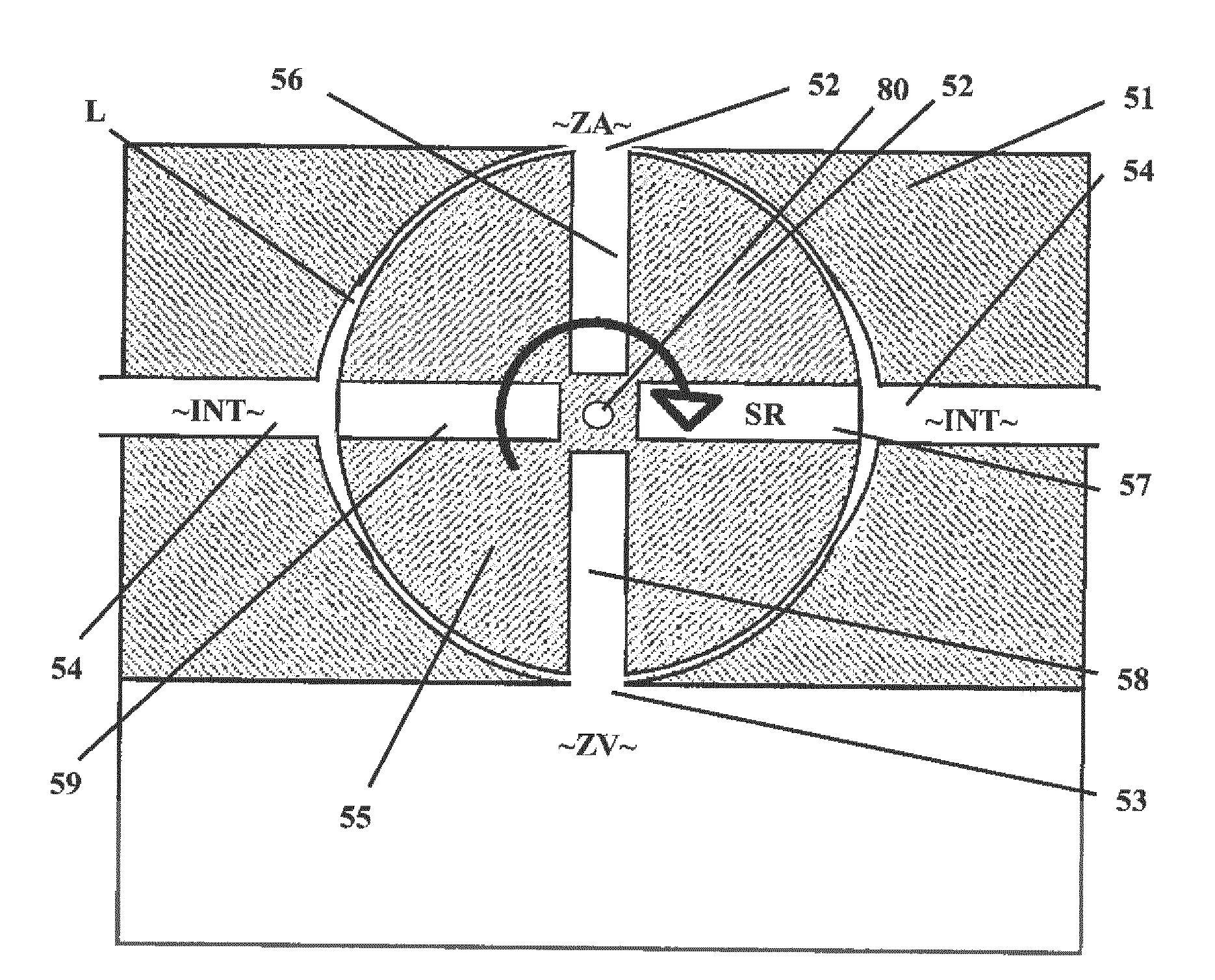 Dispositif de transfert d'objets entre une zone a pression atmospherique et une zone sous vide, installation de traitement et procede de mise en oeuvre correspondants