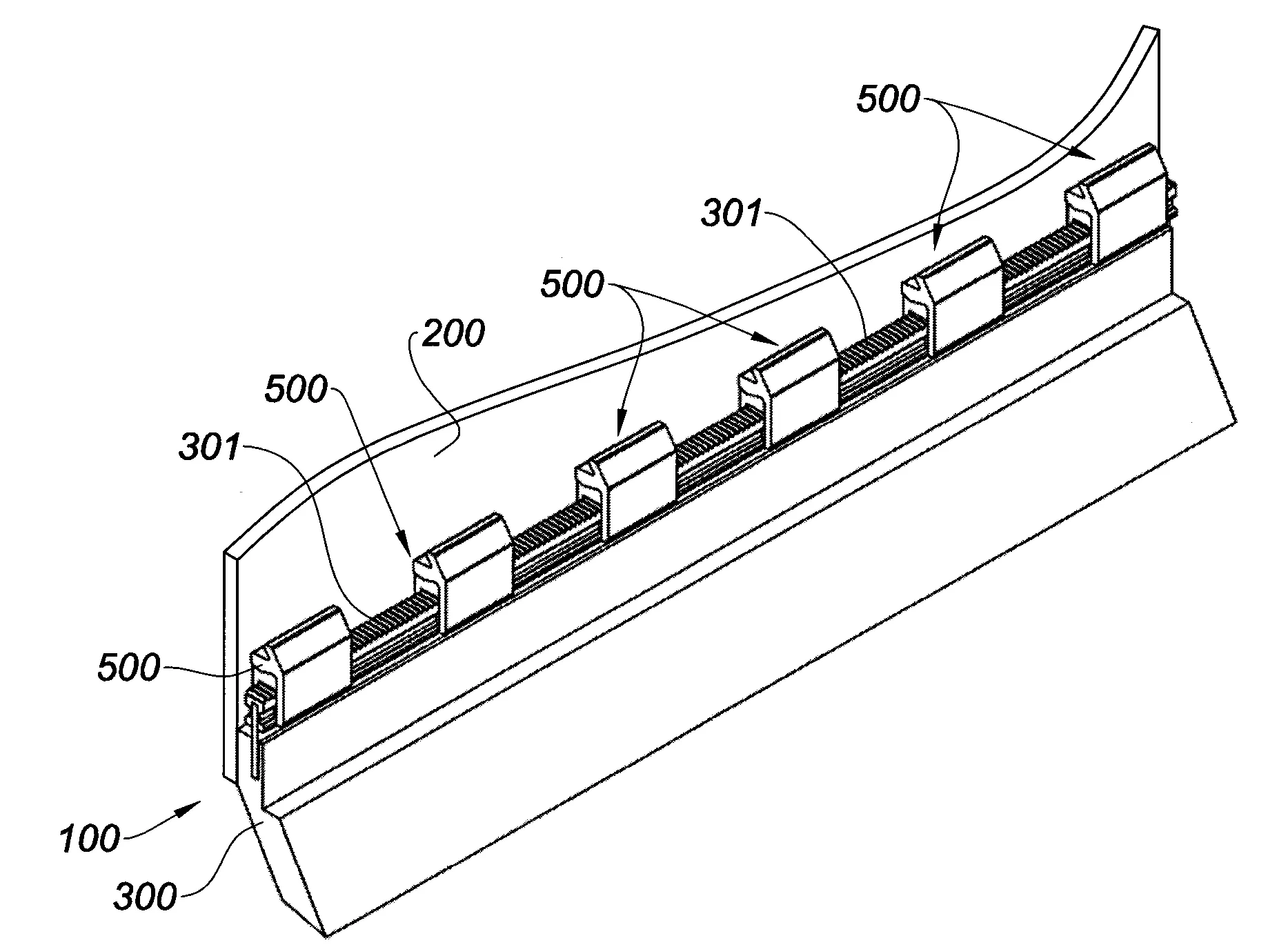 Ensemble de deneigement et dispositifs associes