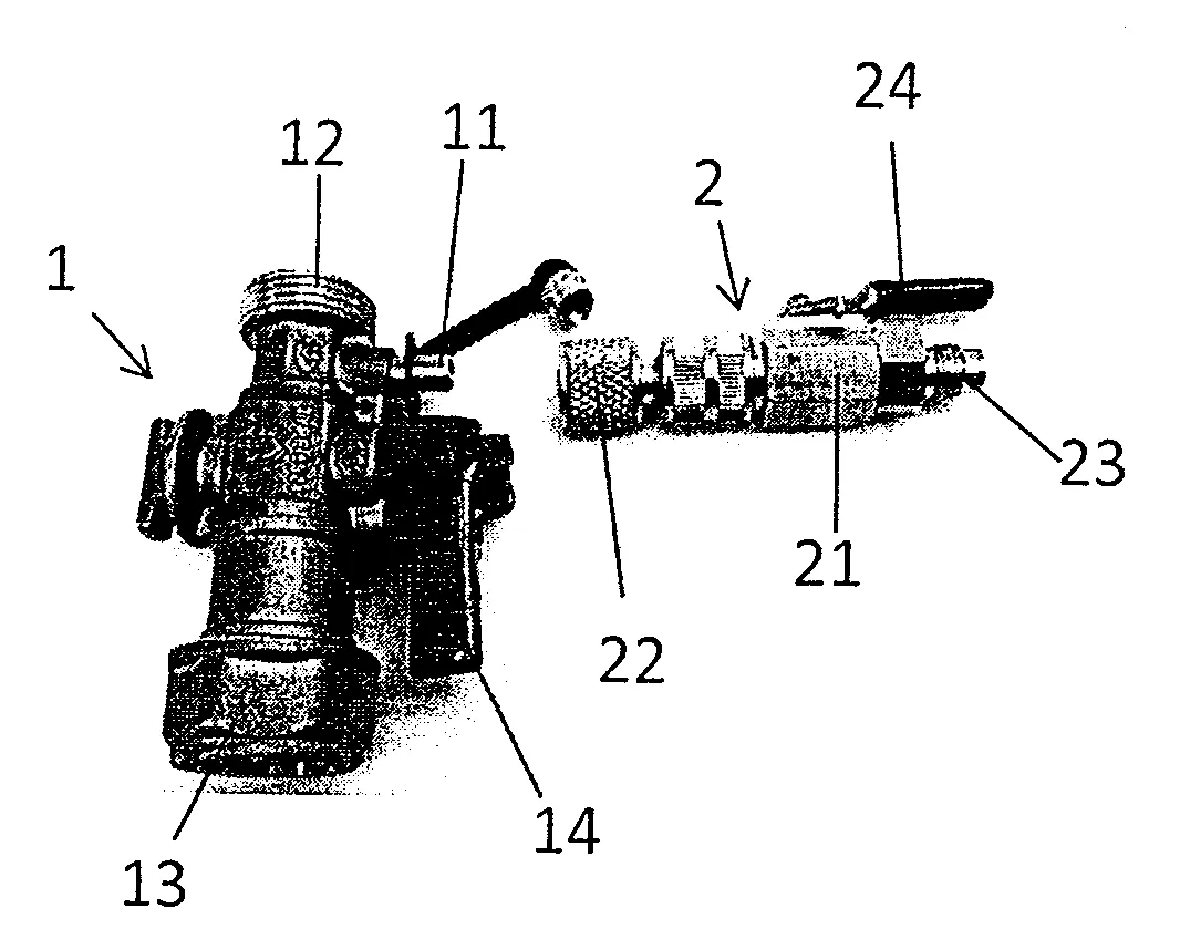 Systeme et procede d'introduction d'un traceur dans une canalisation