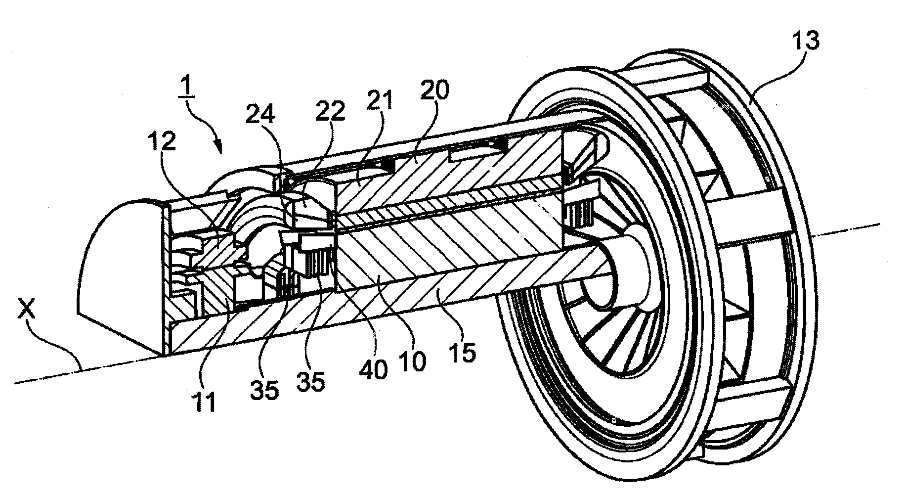 Machine electrique tournante a refroidissement ameliore