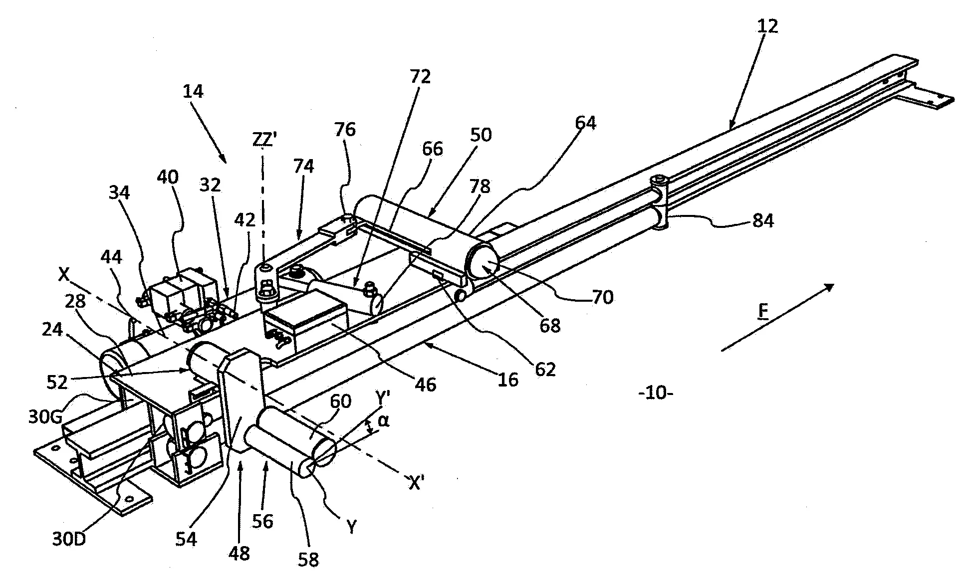 Dispositif pour l'immobilisation d'un vehicule tel qu'une remorque devant un quai de chargement