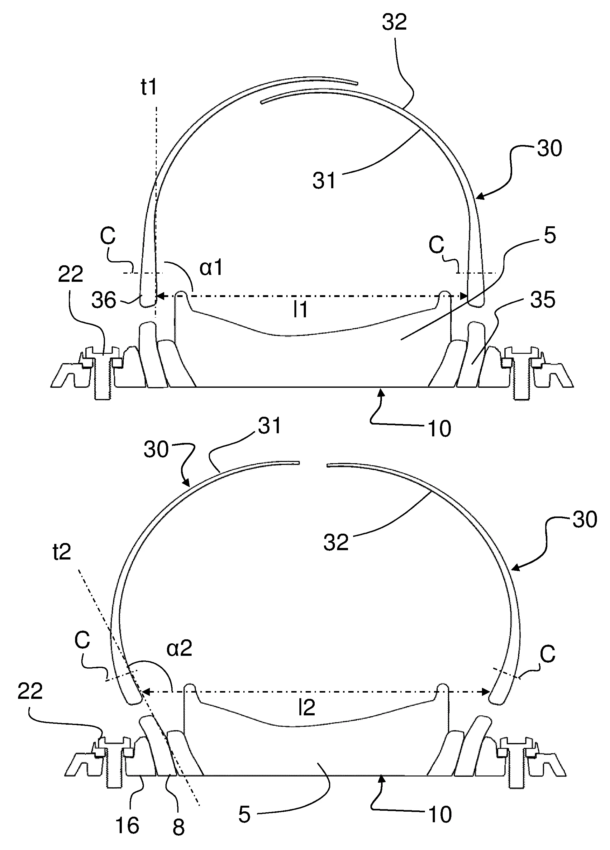 Dispositif de fixation d'un pied sur une planche de glisse