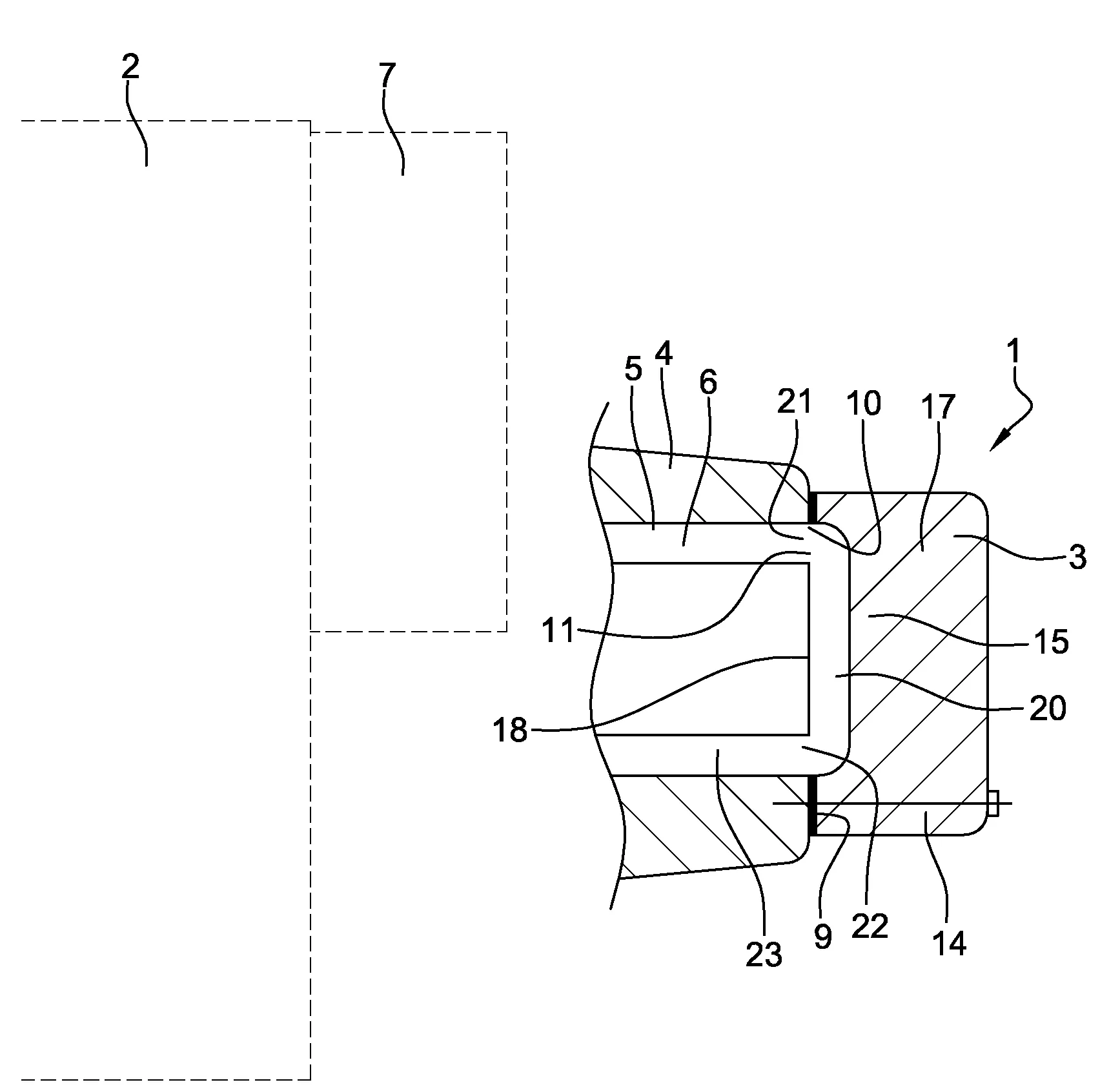 Equipement de vehicule automobile connecte a un moteur a combustion interne