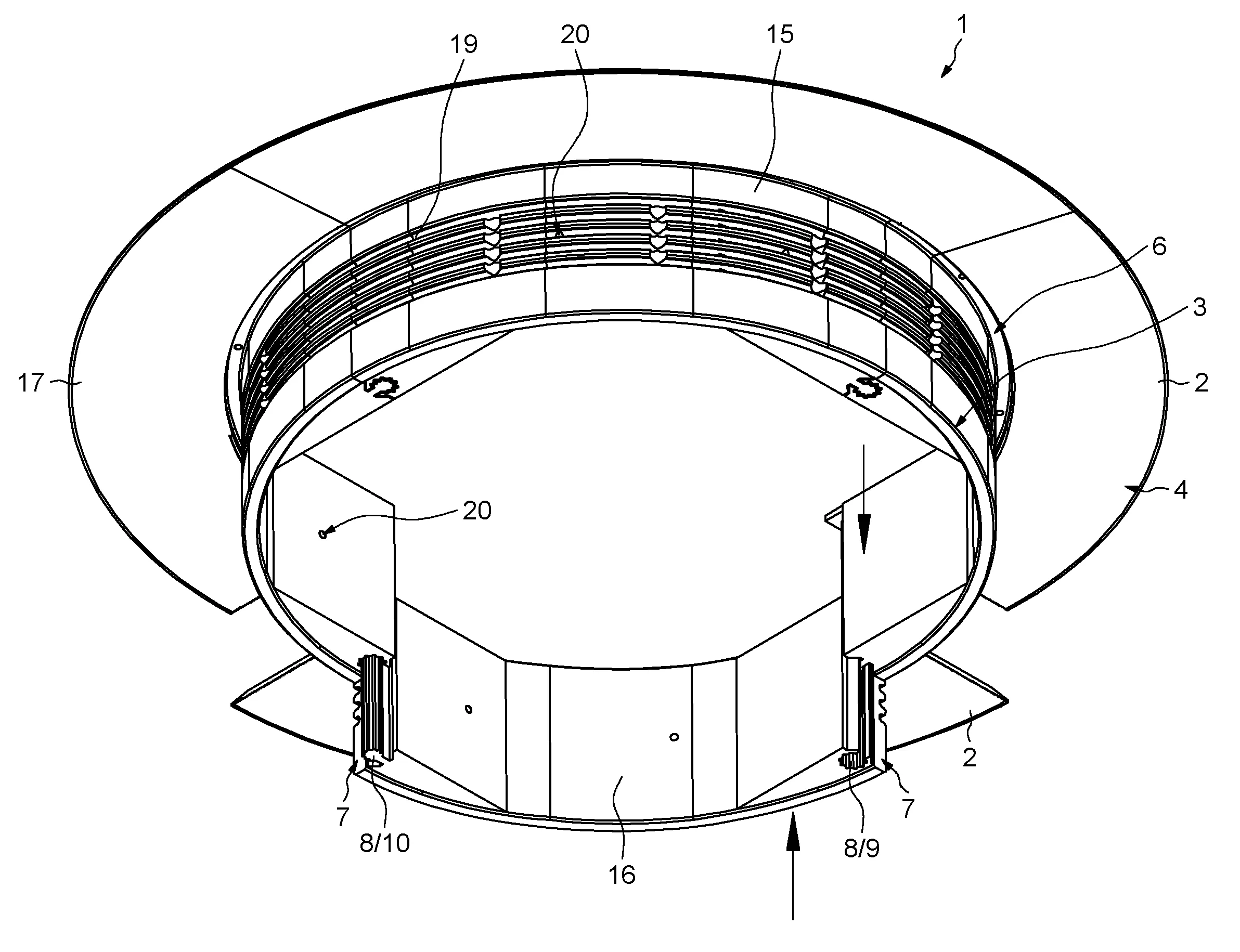 Dispositif d'etancheite annulaire