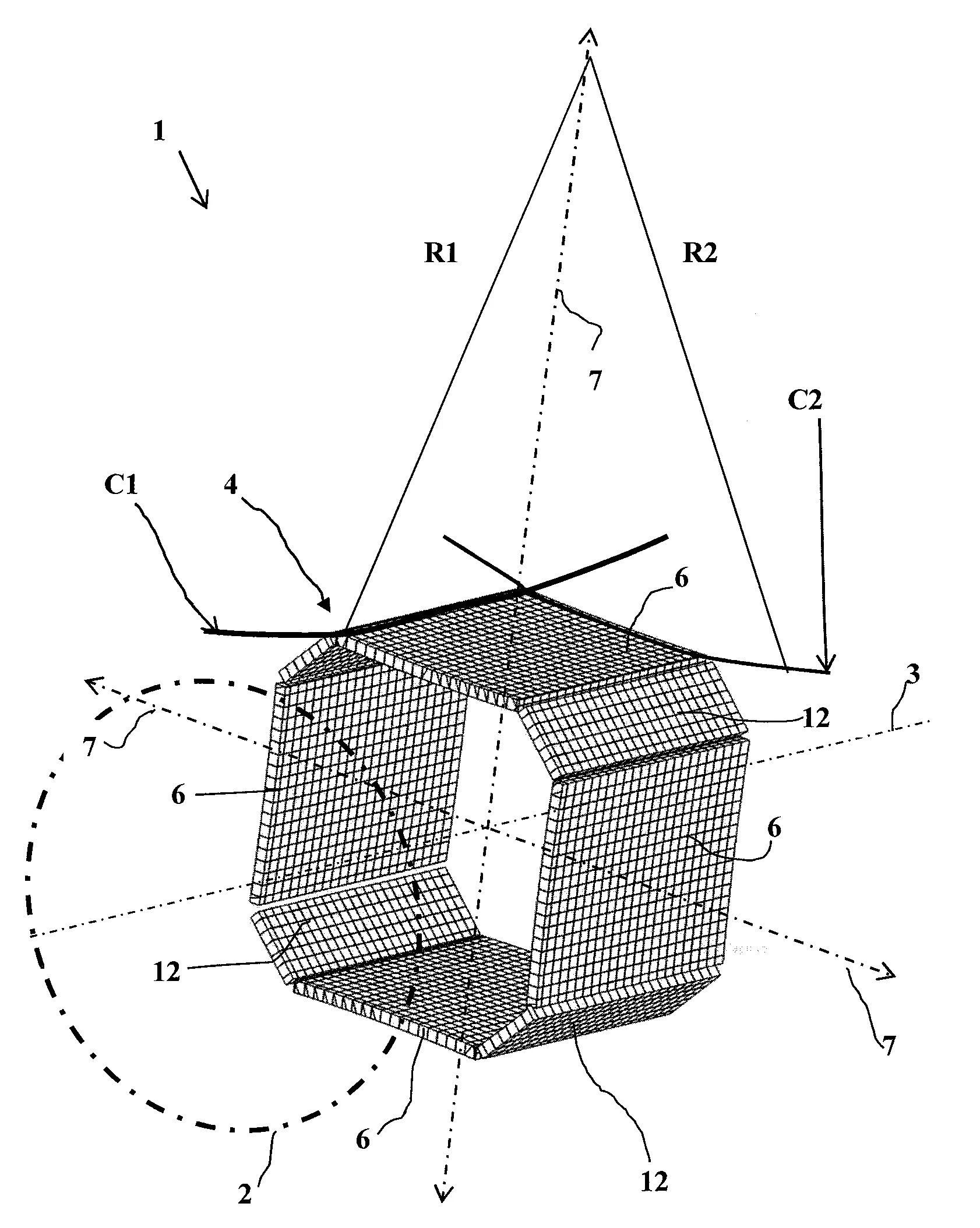 Enveloppe de tete militaire et tete militaire incorporant une telle enveloppe