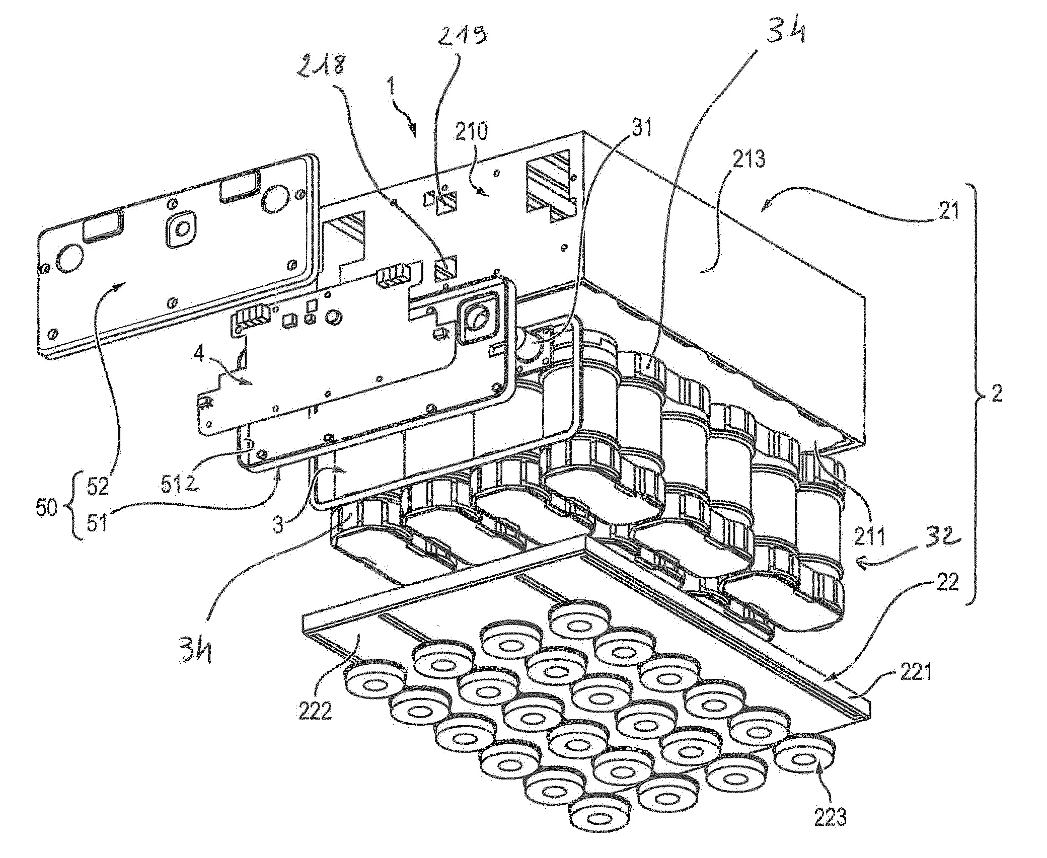 Module de stockage d'energie electrique et son procede de fabrication