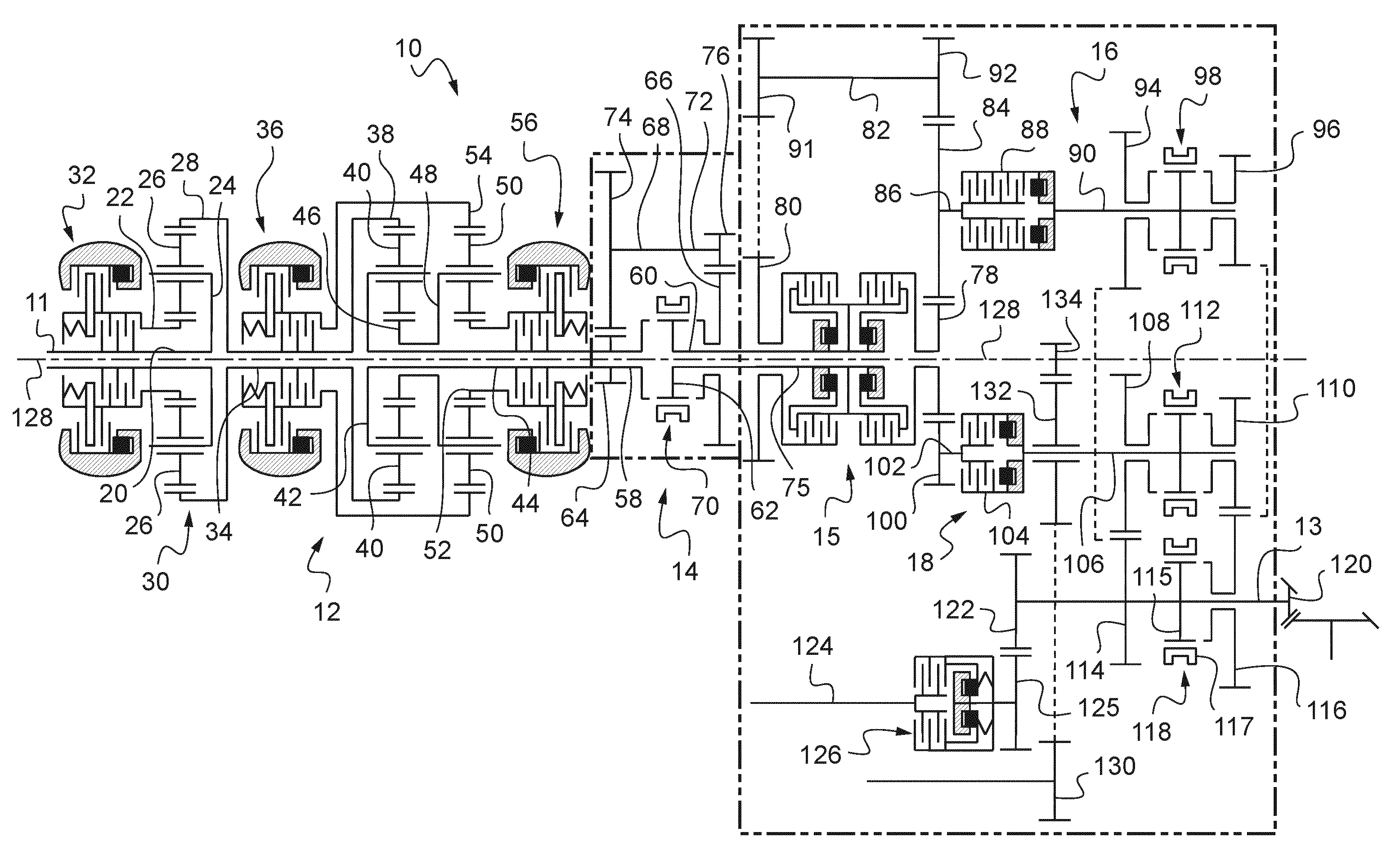 Ensemble de boite de vitesses pour vehicule agricole a large gamme de vitesses
