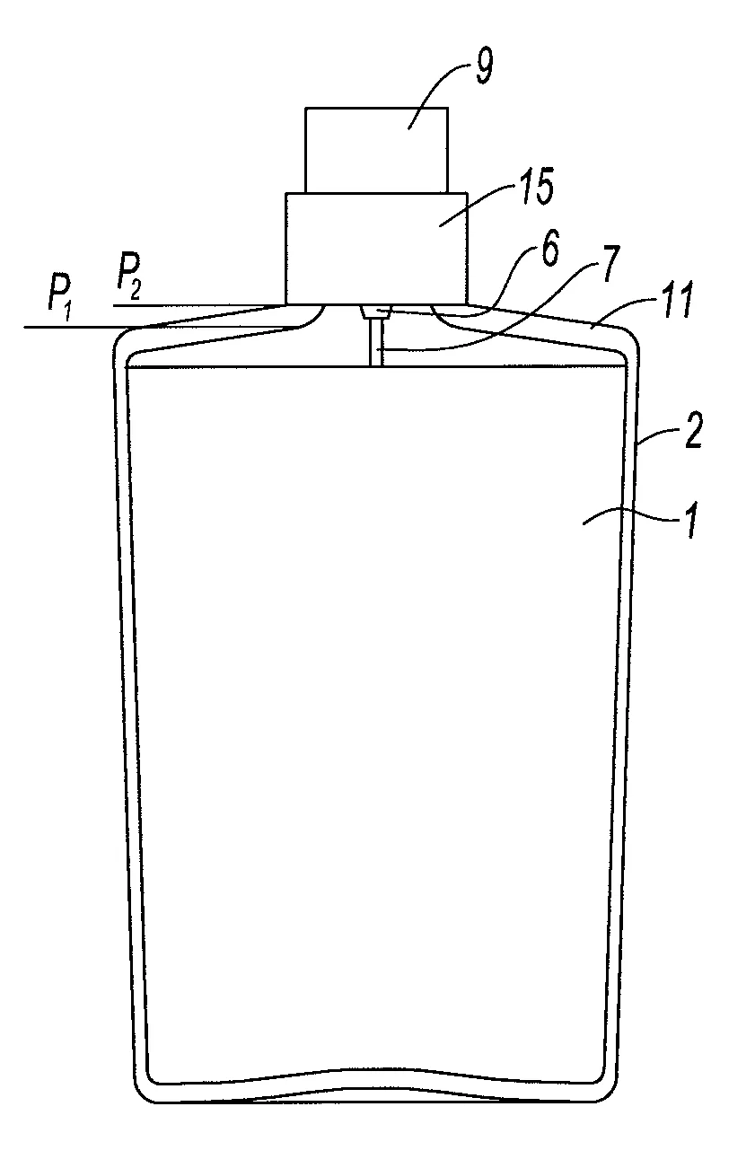 Flacon et procede de fabrication d'un tube plongeur pour flacon