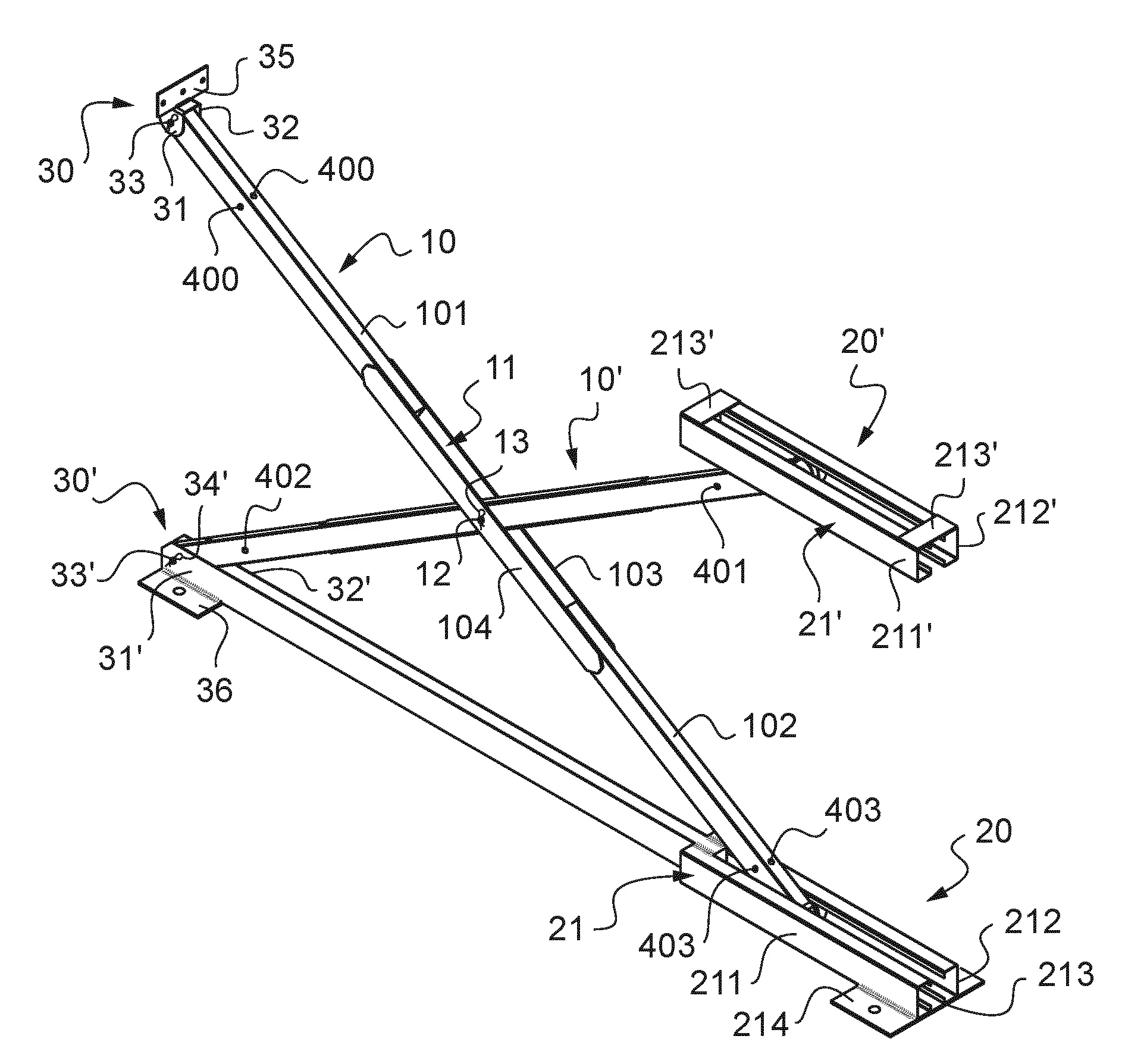 Mobile-home comprenant des moyens de flottaison et un dispositif de guidage en elevation
