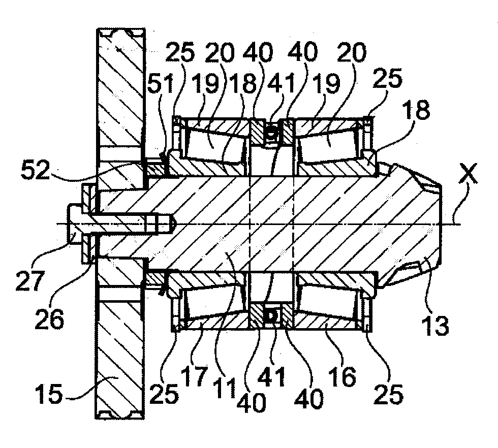 Reducteur de vitesse et procede de montage d'un tel reducteur