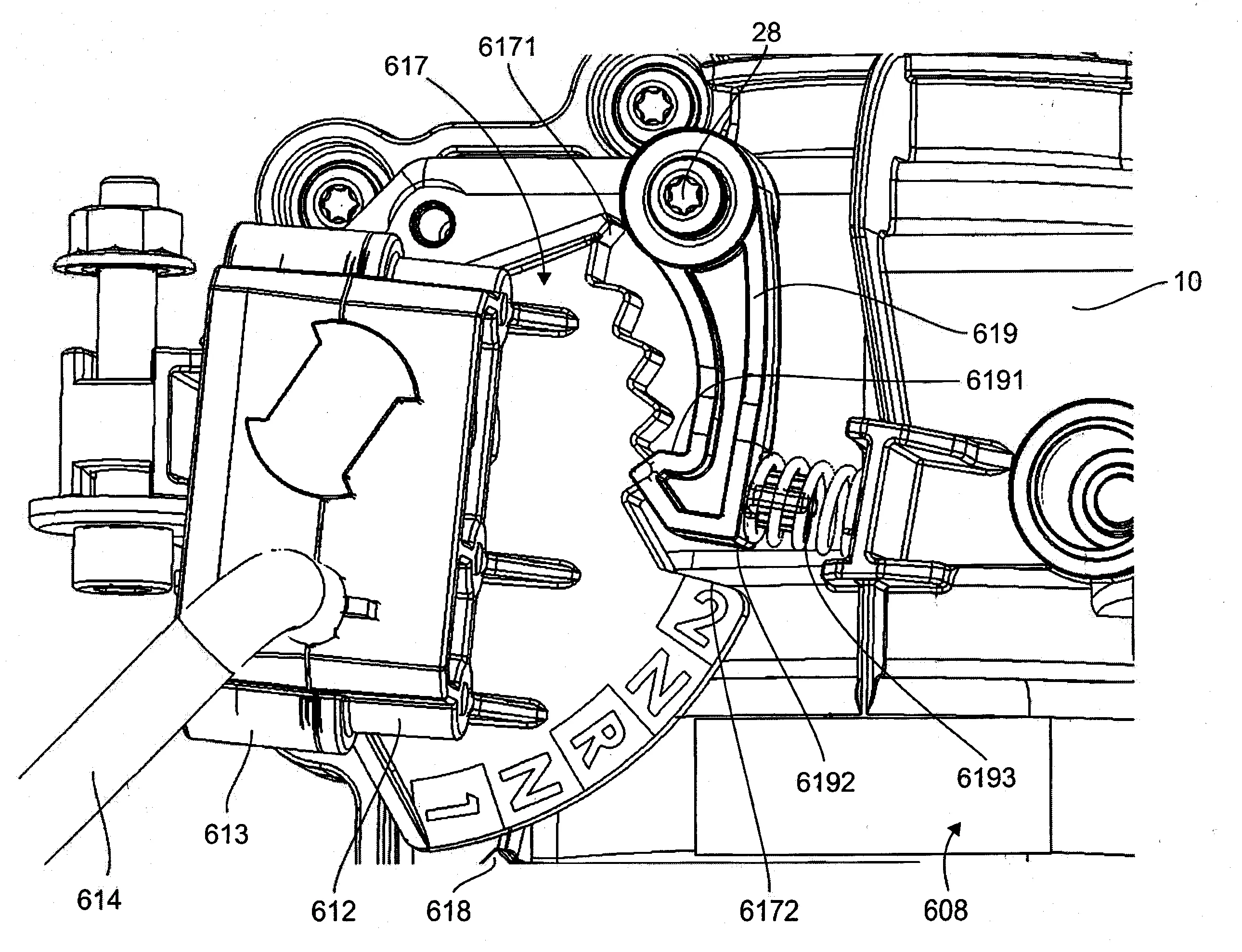 Boite de vitesses pour equipement de motoculture et equipement de motoculture comprenant une telle boite de vitesses.