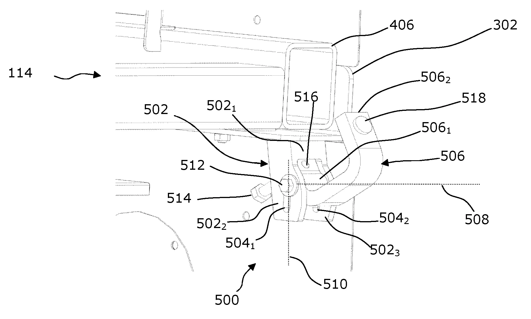 Dispositif de verrouillage d'un module de stockage d'energie electrique rechargeable et vehicule electrique muni d'un tel dispositif.