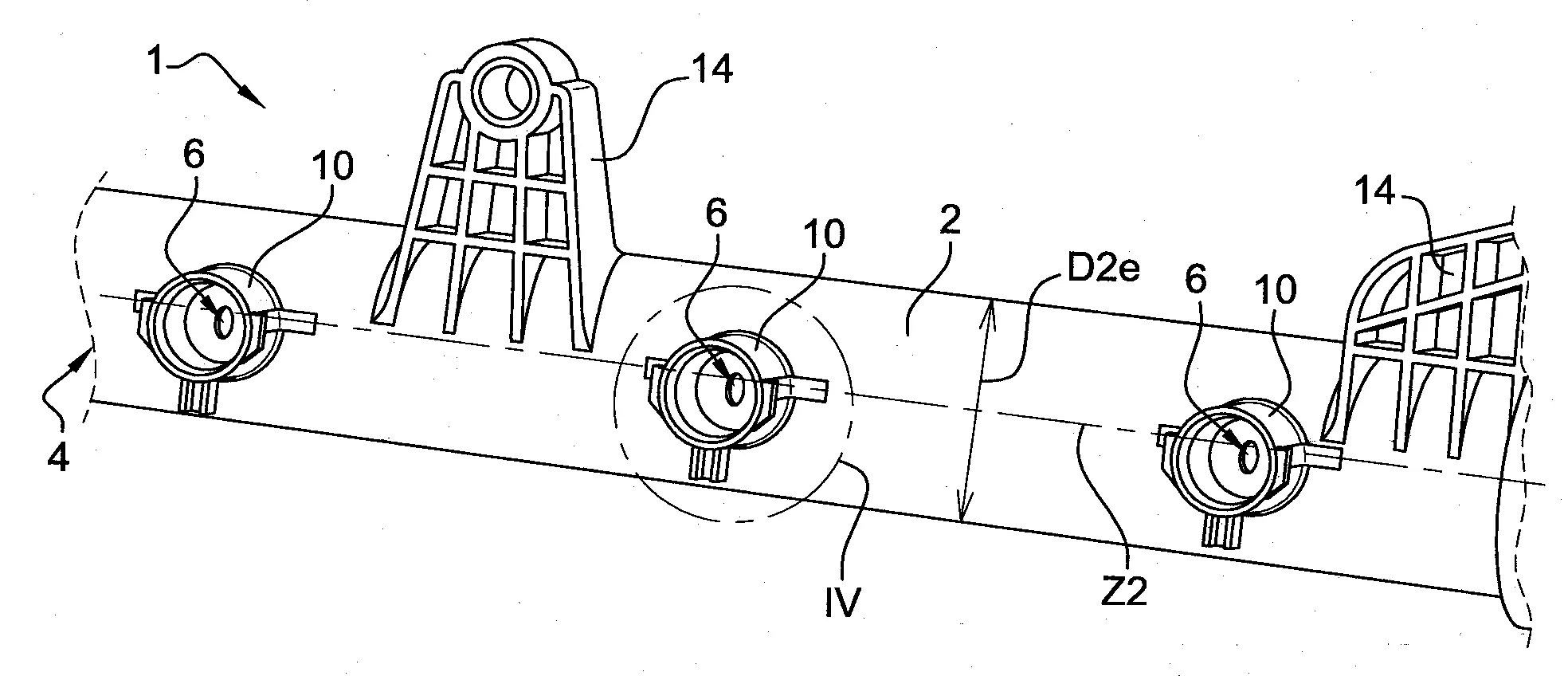 Conduit pour fluide sous pression, procede de fabrication d’un tel conduit et procede de transport mettant en œuvre un tel conduit