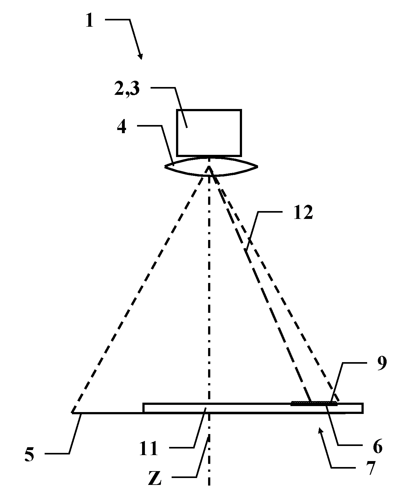 Procede de realisation d'images selectivement visibles en variant l'angle d'observation par gravure au travers d'un reseau lenticulaire