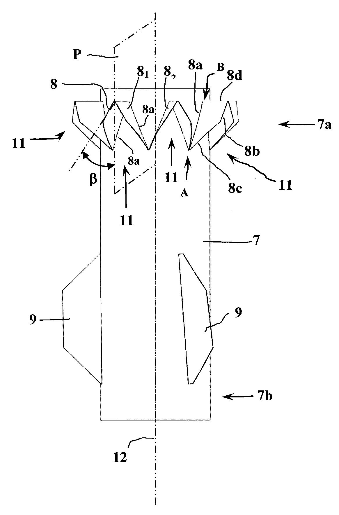 Enveloppe cylindrique pour une charge utile