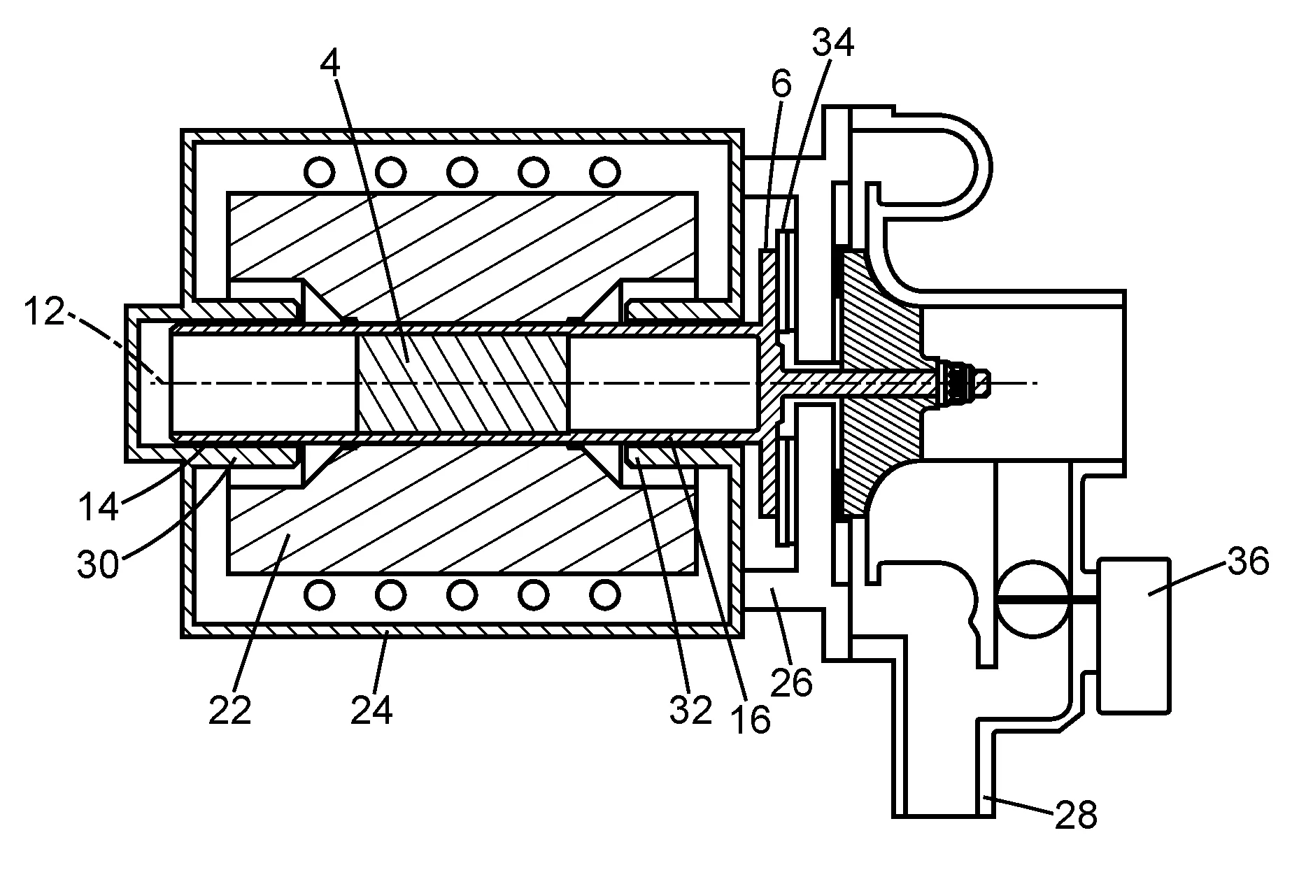 Turbomachine et son procede de montage