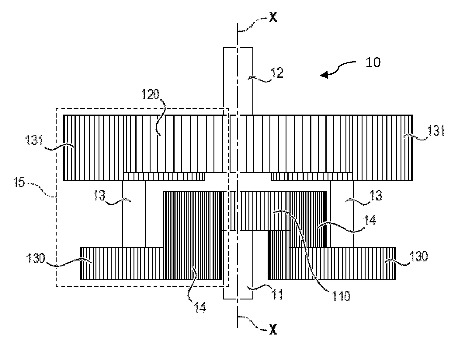 Reducteur de vitesse a inversion de sens de rotation entree/sortie
