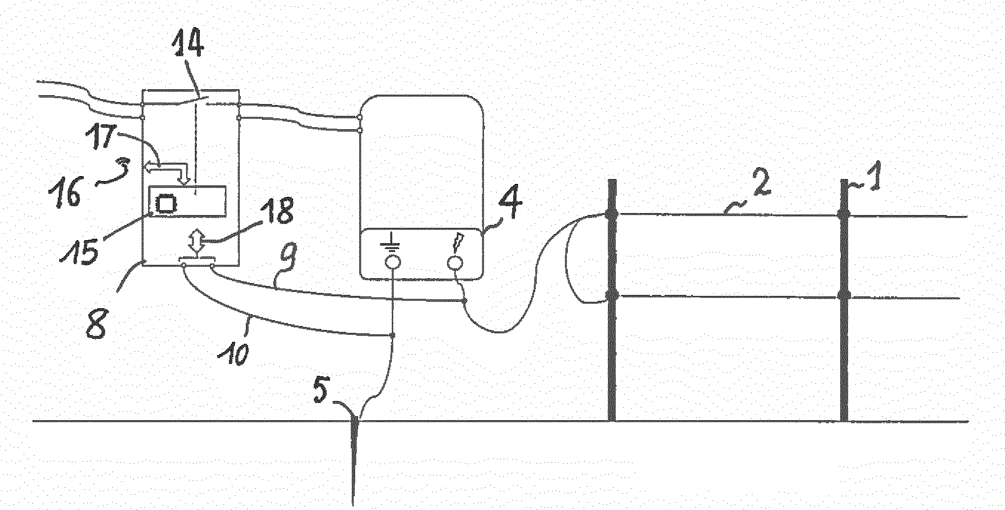 Systeme de controle de l'alimentation electrique d'un electrificateur pour cloture electrique et son procede de commande
