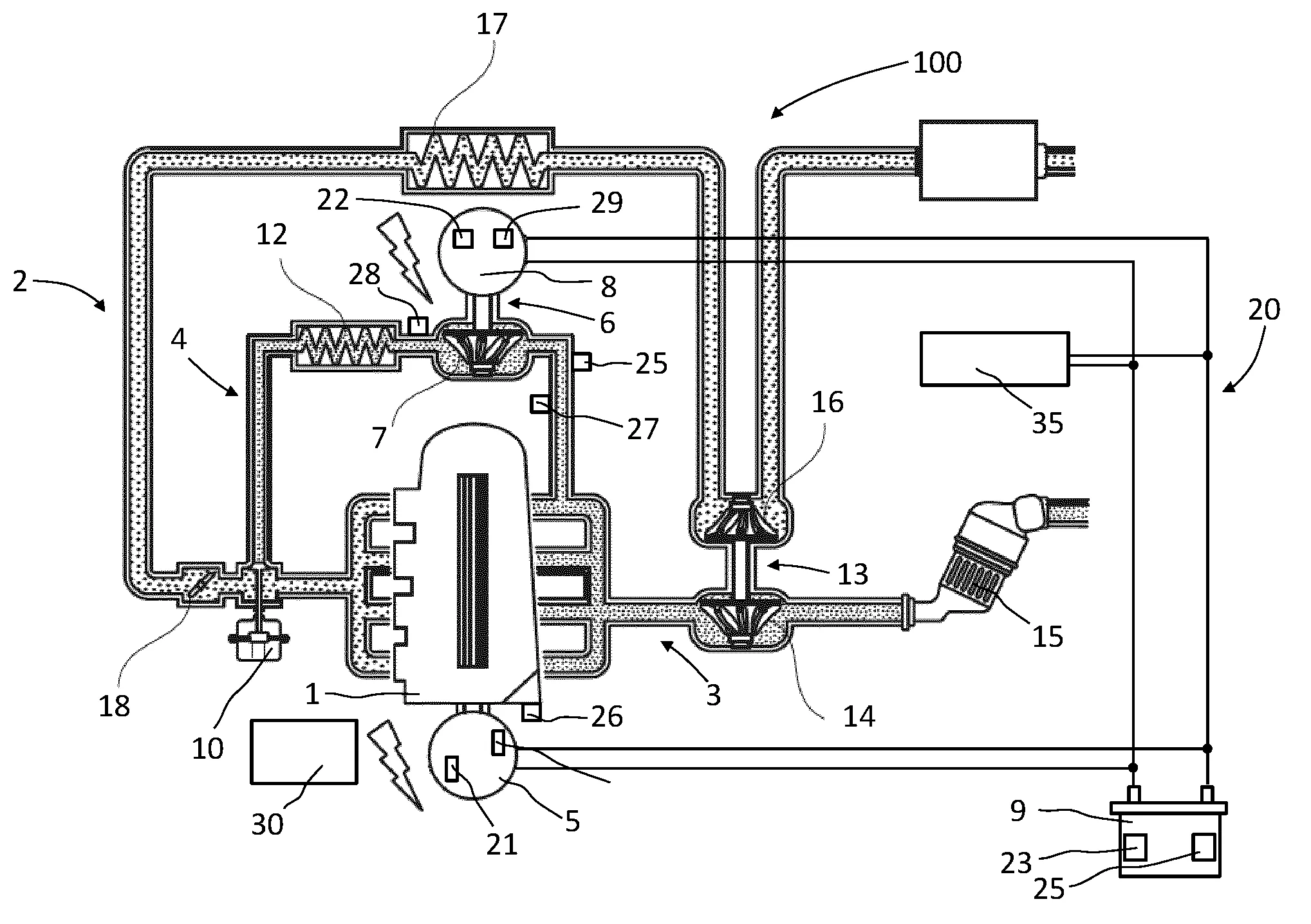 Procede de controle d'une production d'electricite sur un vehicule automobile