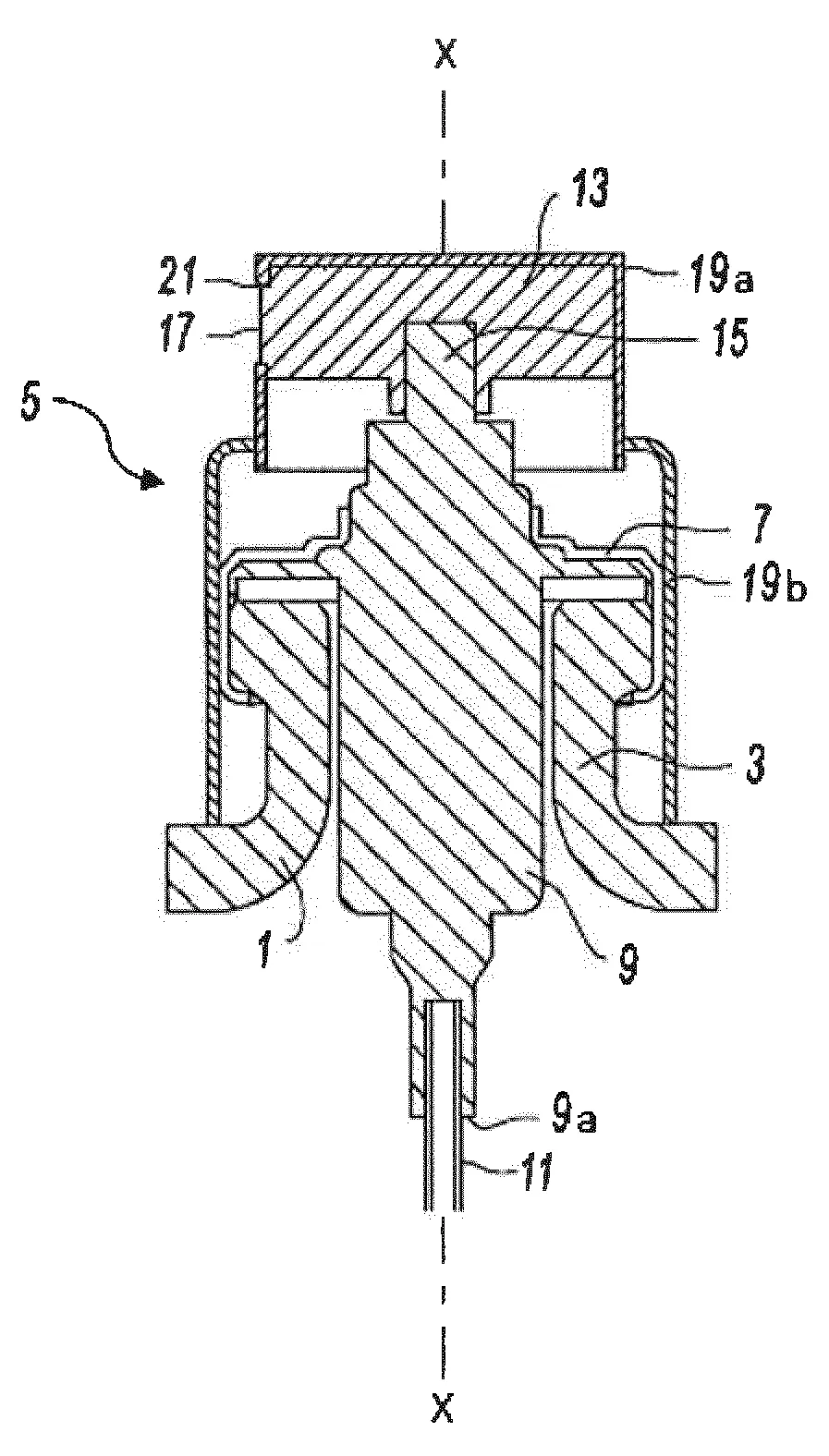 Systeme de distribution de produit pour flacon