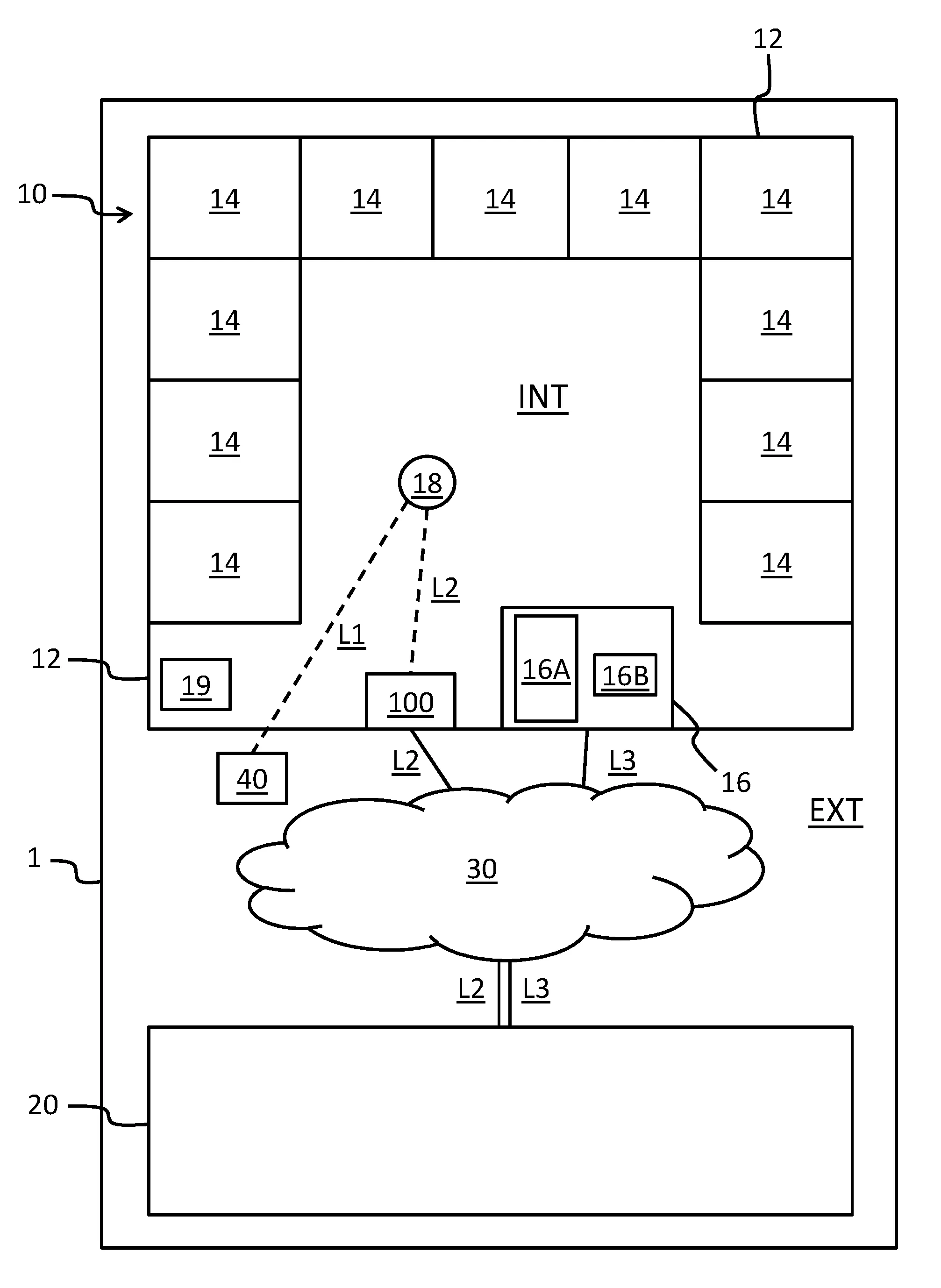 Robot mobile et systeme pour la gestion automatisee d'un local de self-stockage