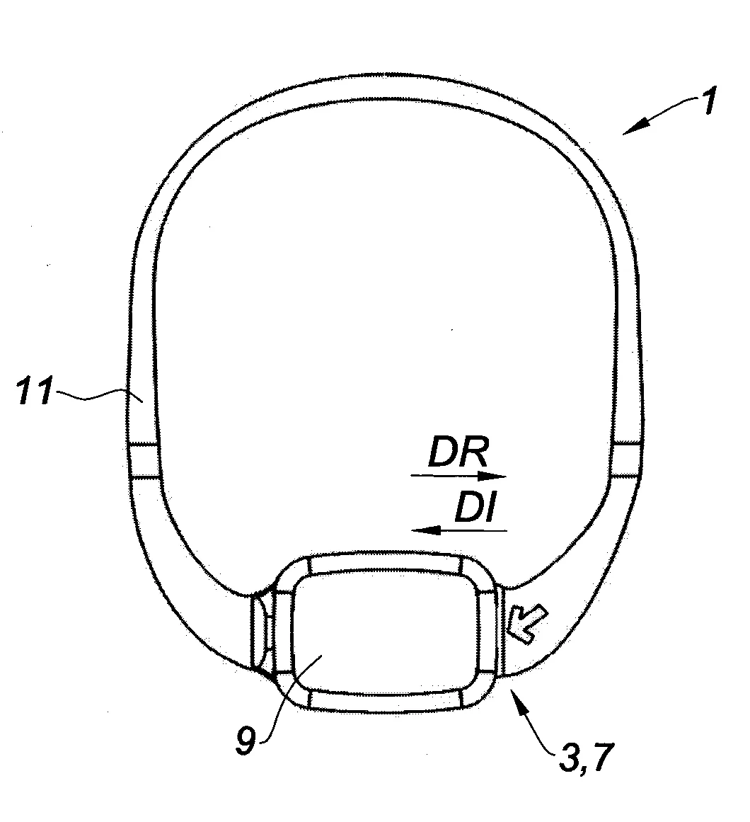 Dispositif de securite adapte pour des personnes susceptibles d’etre immergees