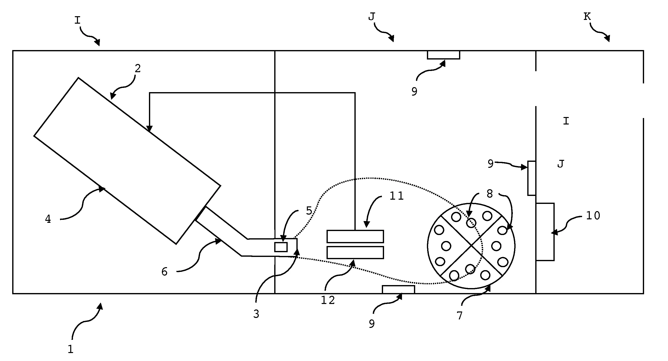 Procede et dispositif pour tester le fonctionnement conforme d'un radiametre