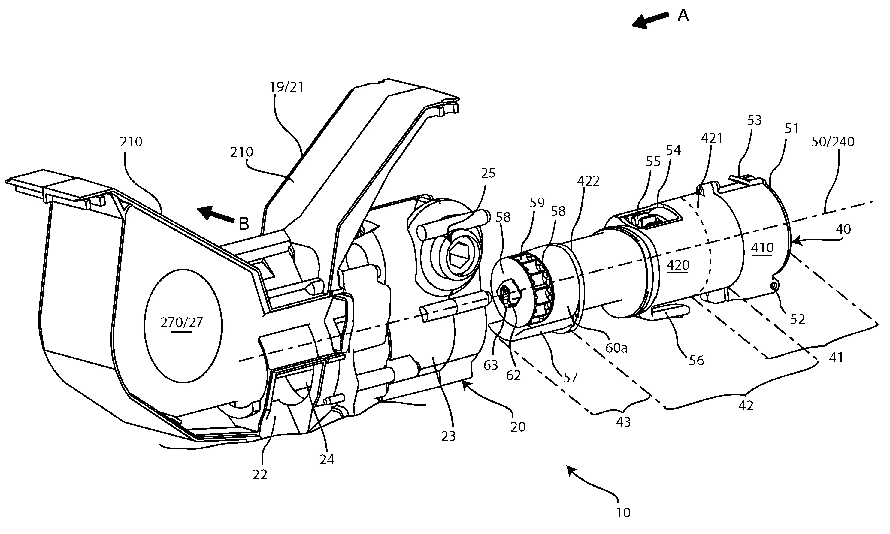 Dispositif de distribution de materiaux granulaires et de poudres et machine agricole comportant un tel dispositif