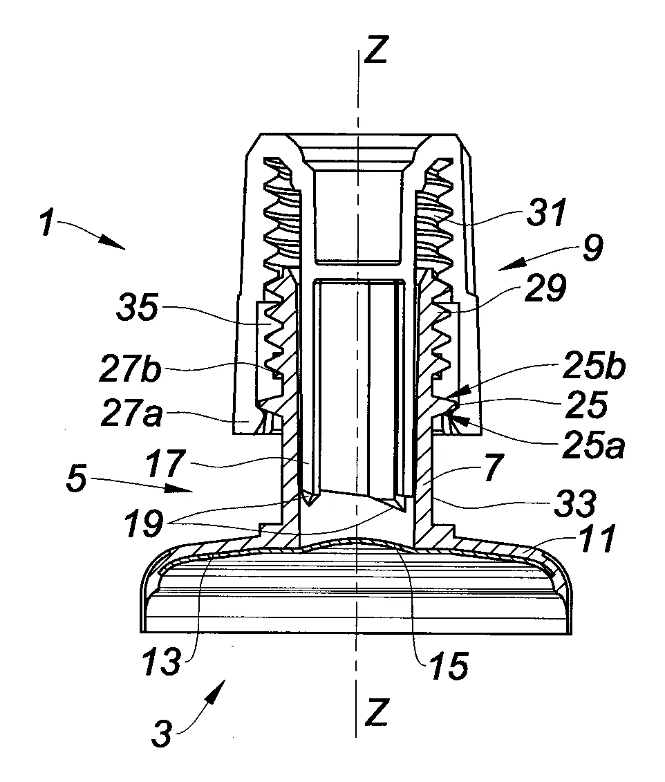 Bouchon perforateur notamment pour tube souple