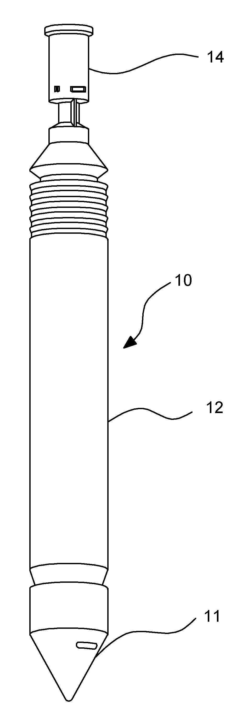 Cartouche pyrotechnique biodegradable a base de macroalgues et procede de fabrication correspondant