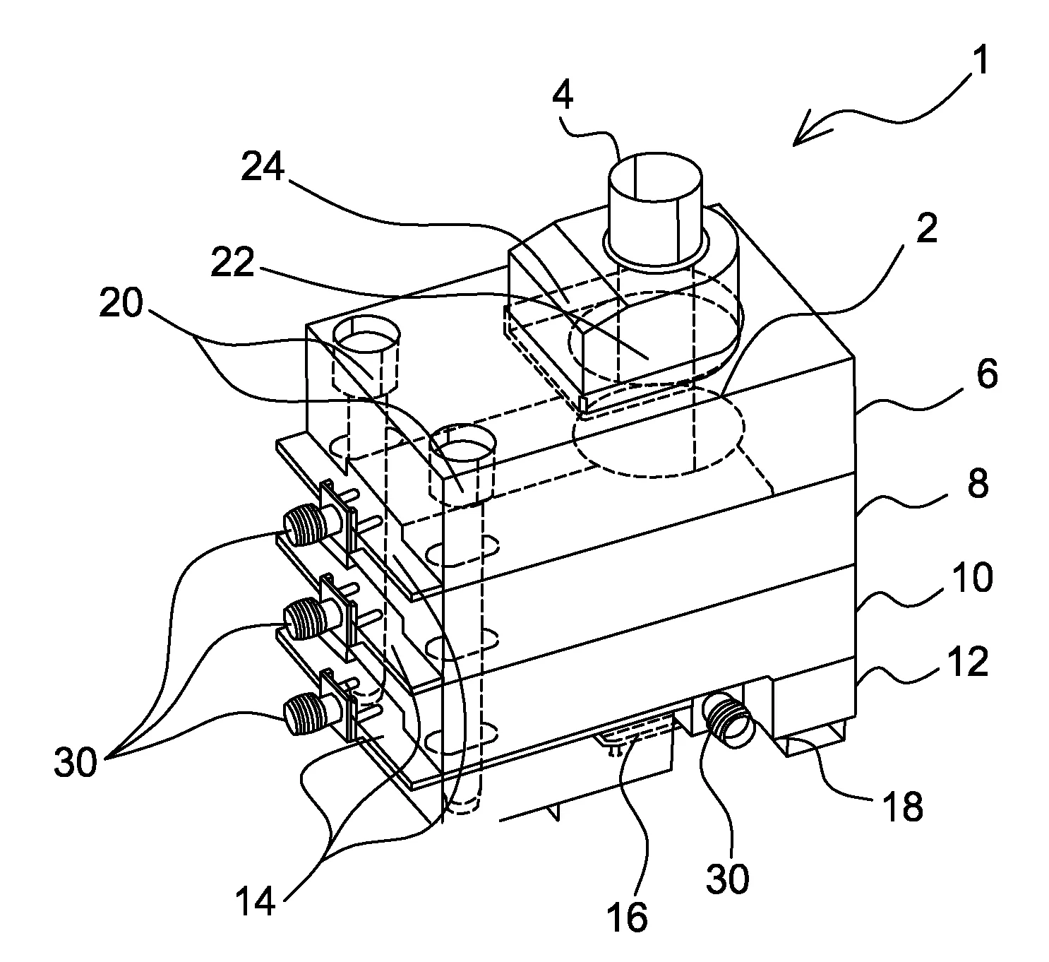 Dispositif et procede pour estimer ou mesurer la stabilite d'un melange par la variation dans la duree d'un signal electrique radiofrequence
