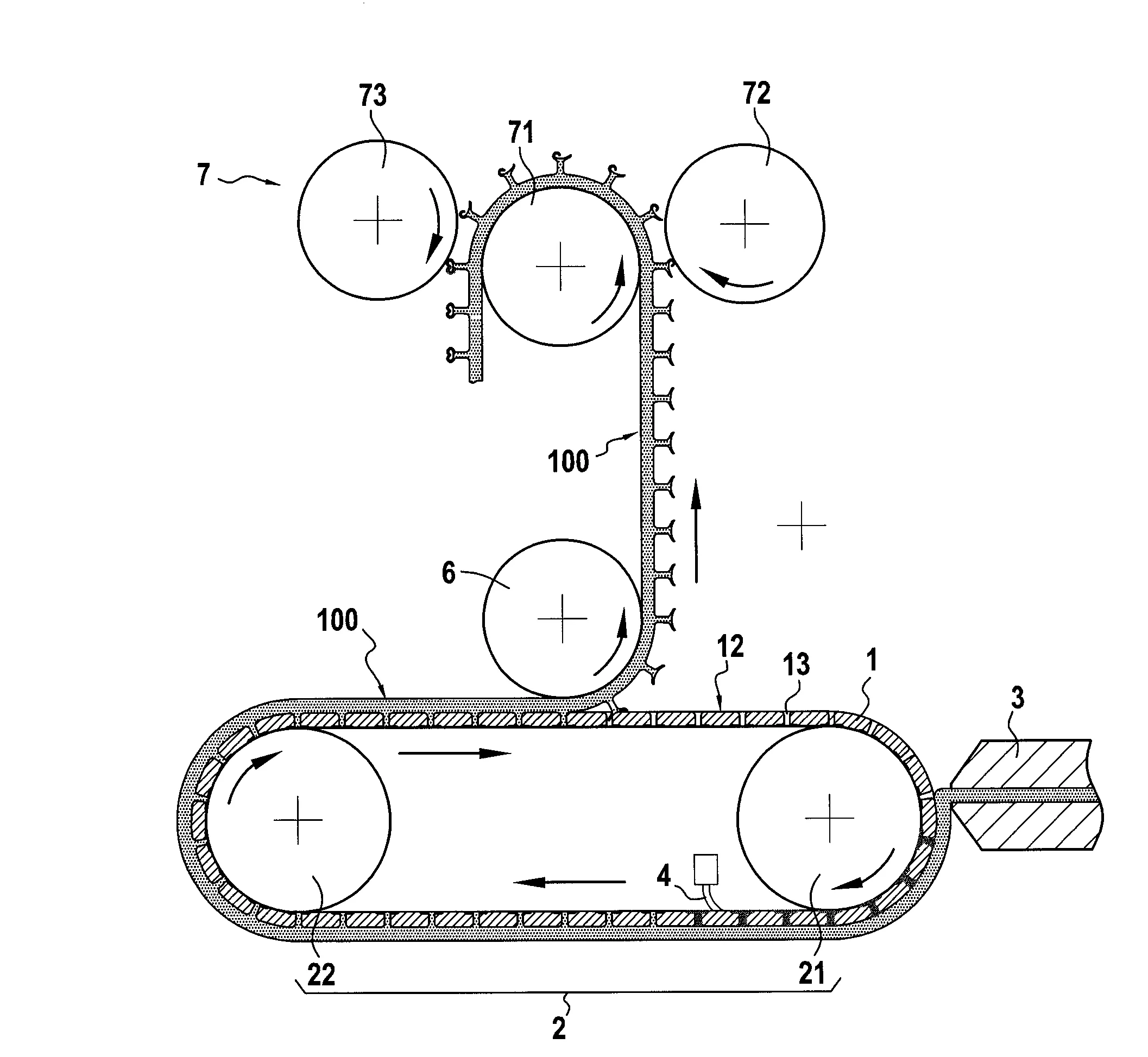 Appareillage et procede ameliores pour la formation d'elements de retenue par formage