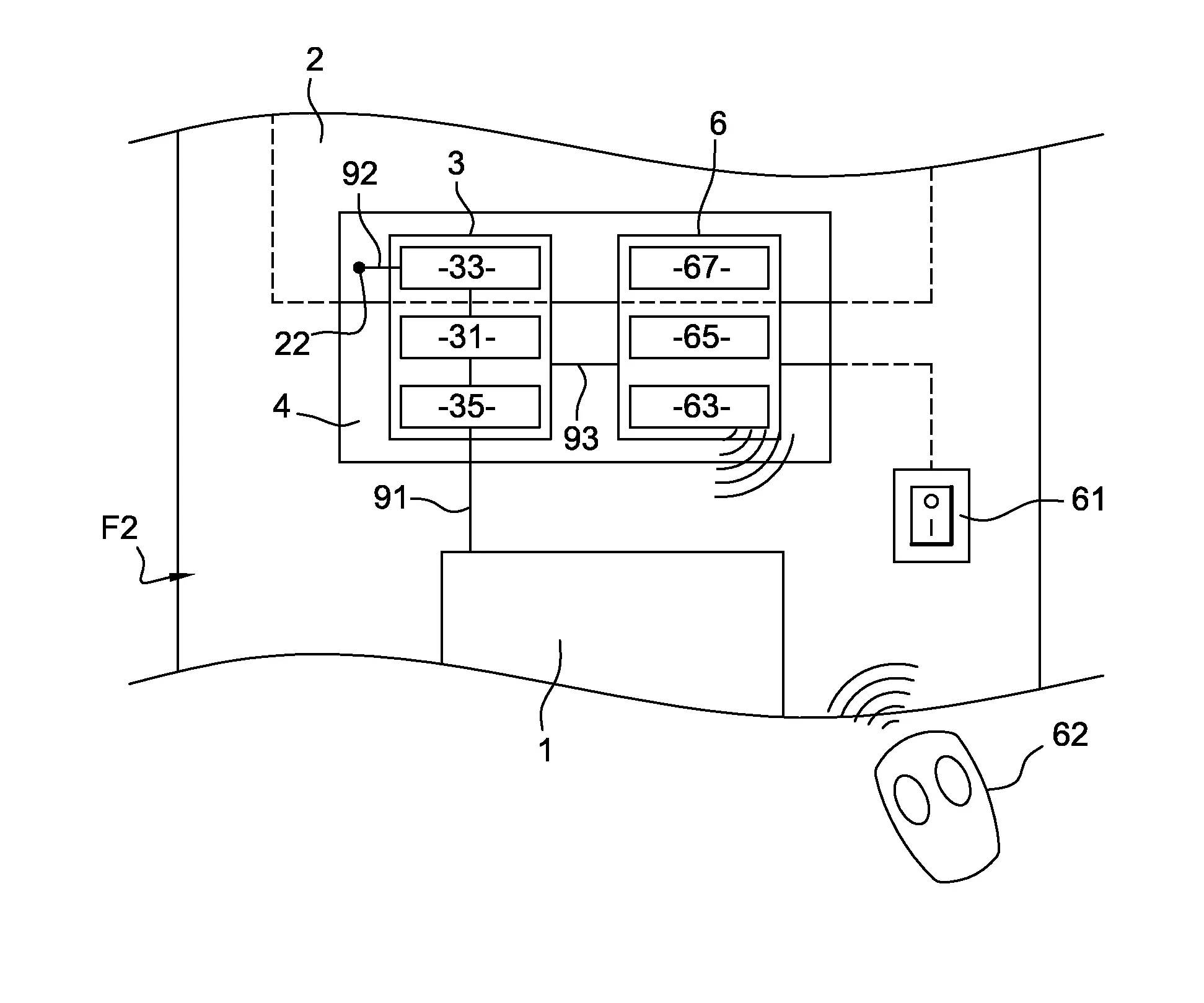 Panneau de porte ou de fenetre comportant un vitrage a diffusion lumineuse variable.