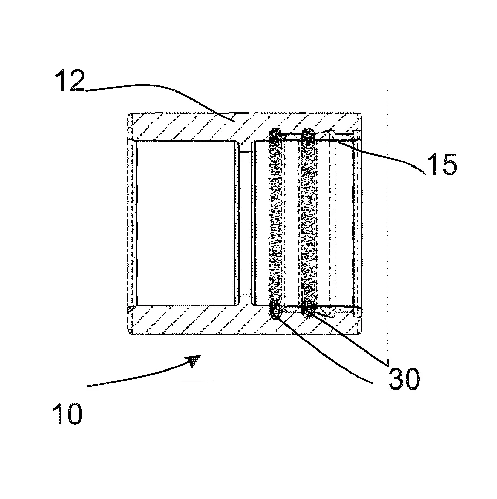 Element de raccord, raccord avec un tel element et procede de fabrication d'un element de raccord