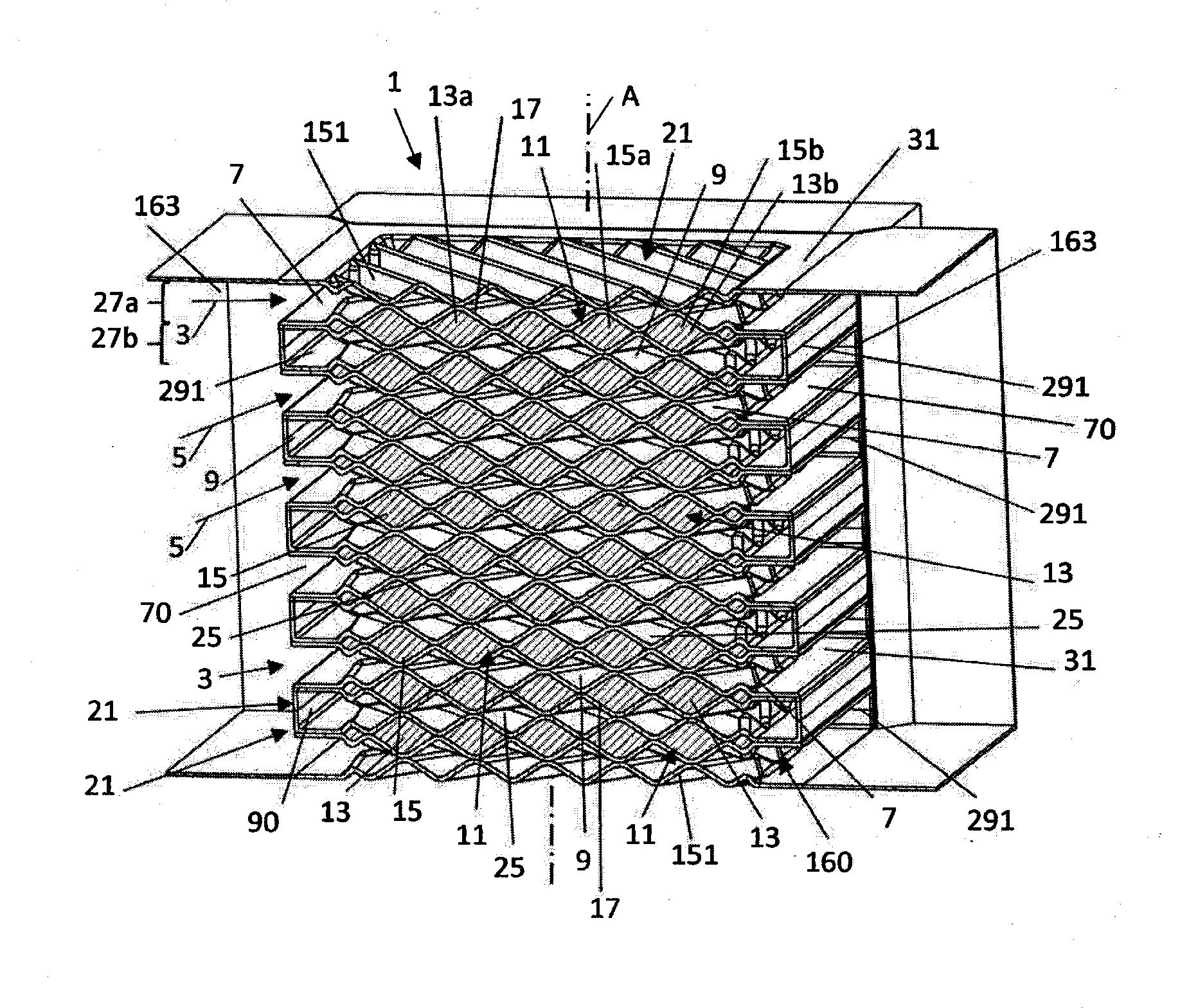 Echangeur stockeur d'energie thermique
